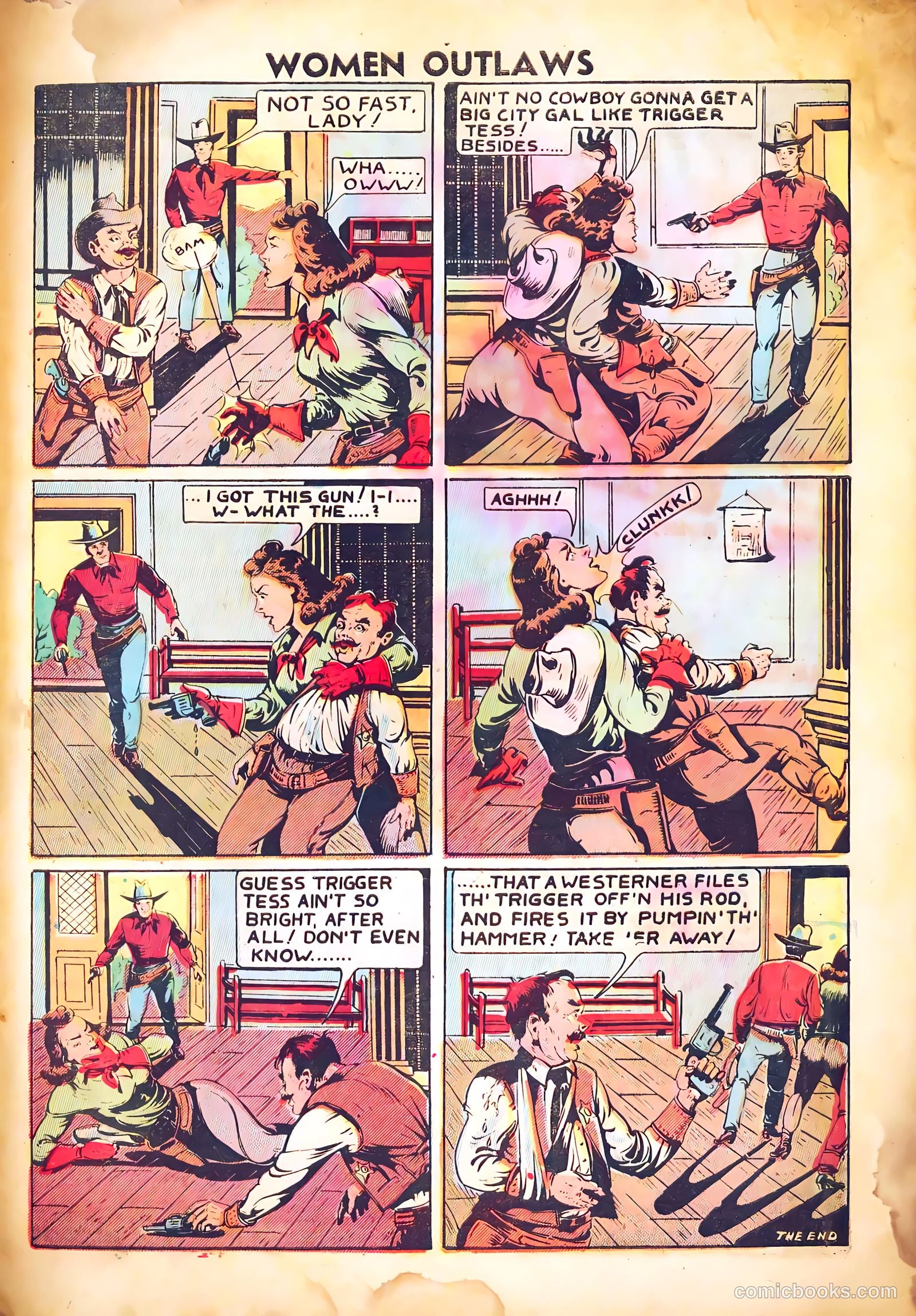 Women Outlaws #2 — page 33 of 36