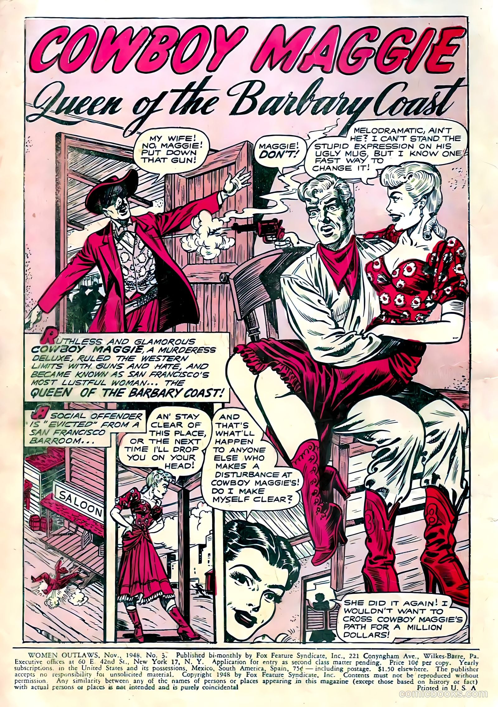 Women Outlaws #3 — page 2 of 36