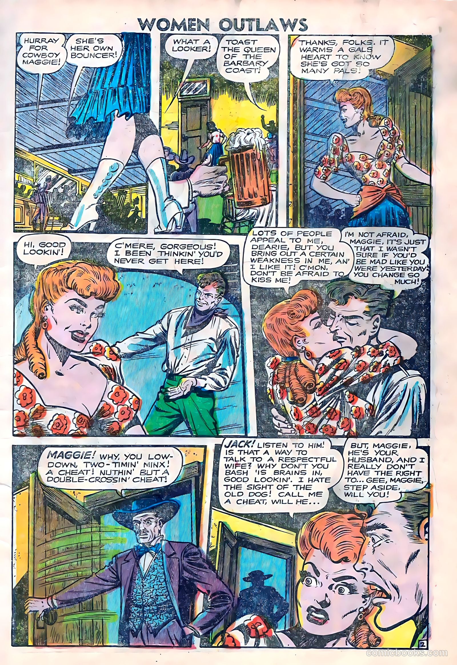 Women Outlaws #3 — page 3 of 36