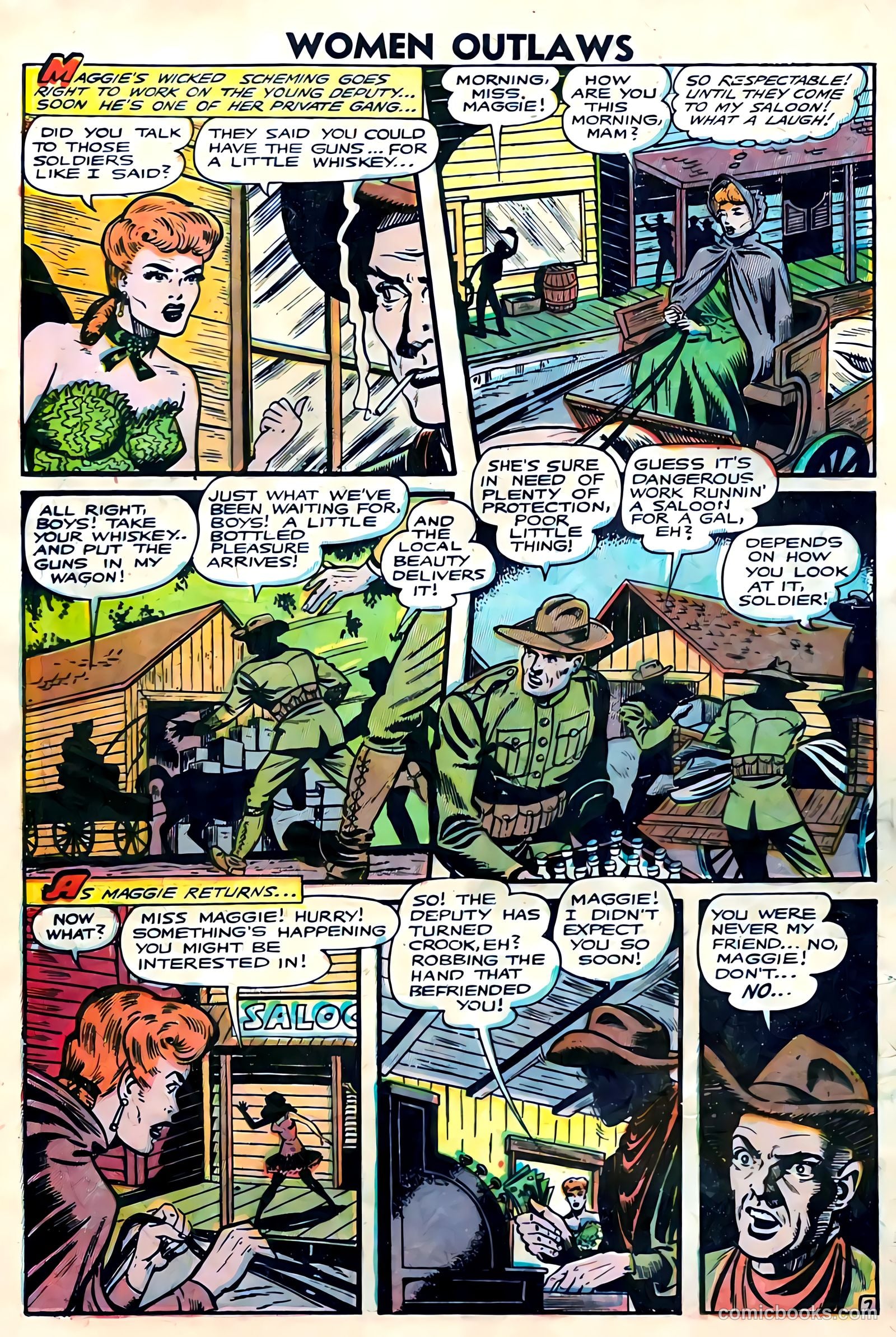 Women Outlaws #3 — page 8 of 36