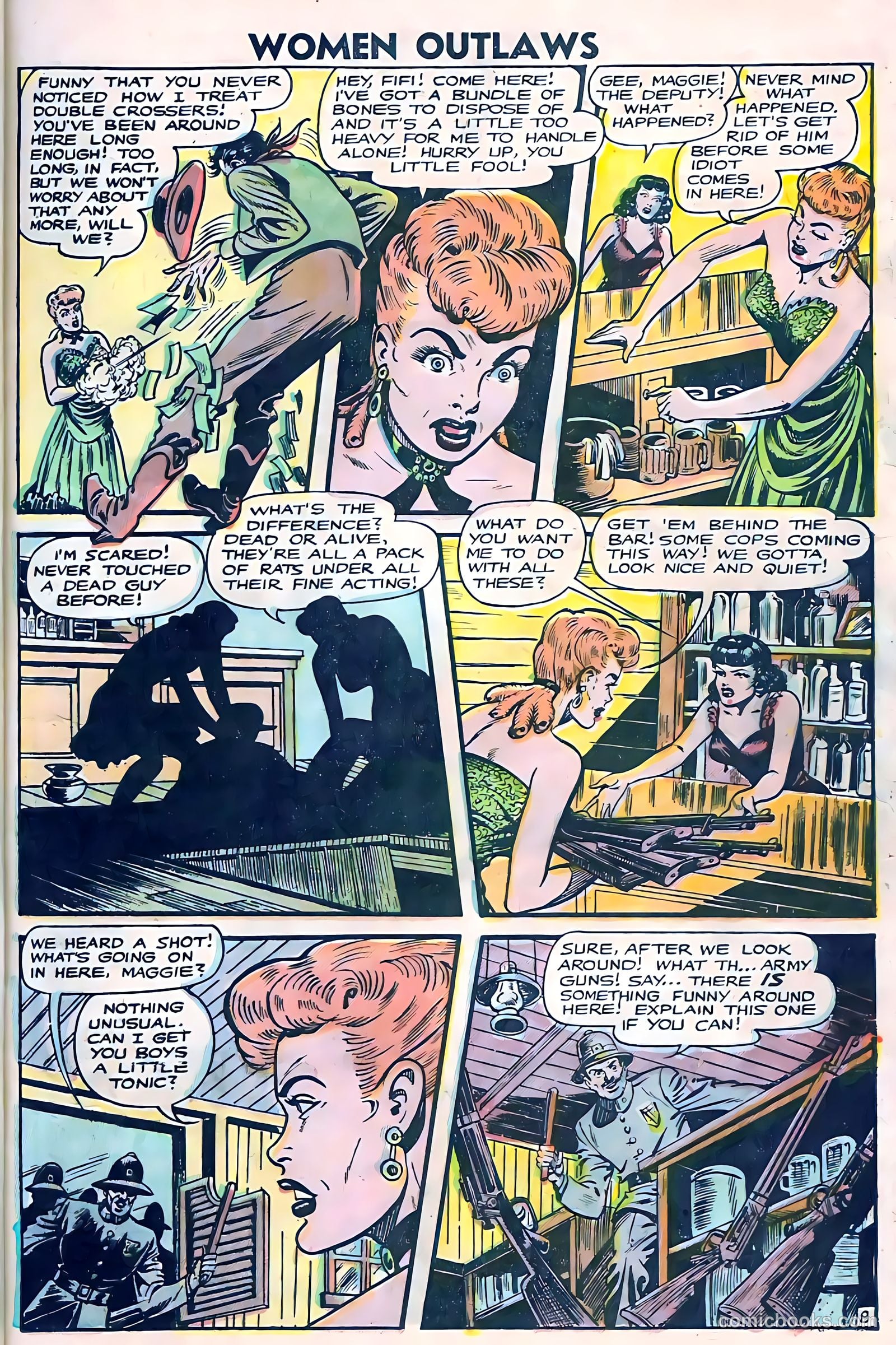 Women Outlaws #3 — page 9 of 36