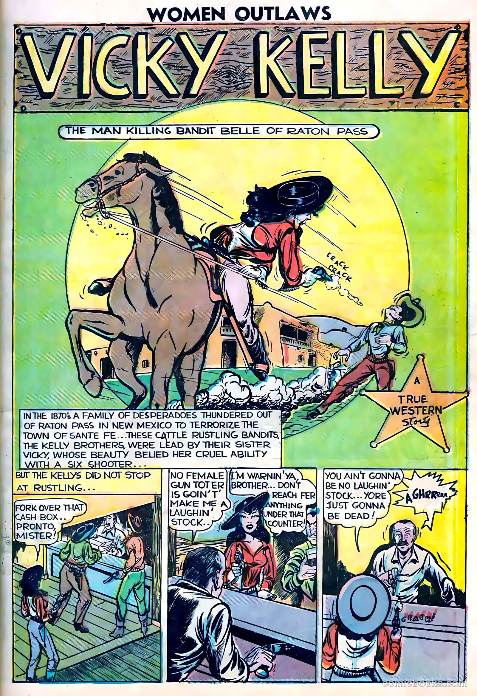 Women Outlaws #3 — page 13 of 36