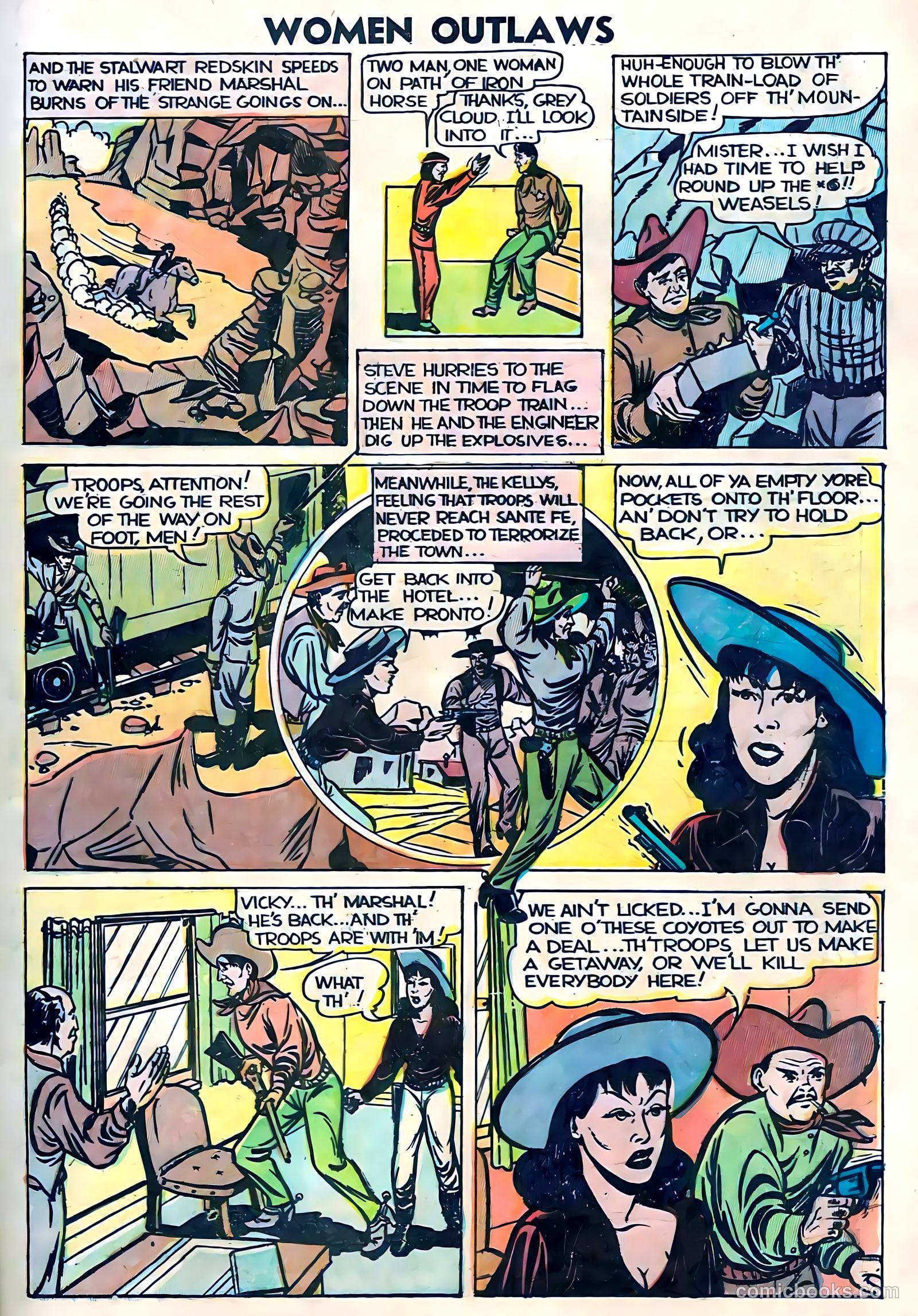 Women Outlaws #3 — page 21 of 36