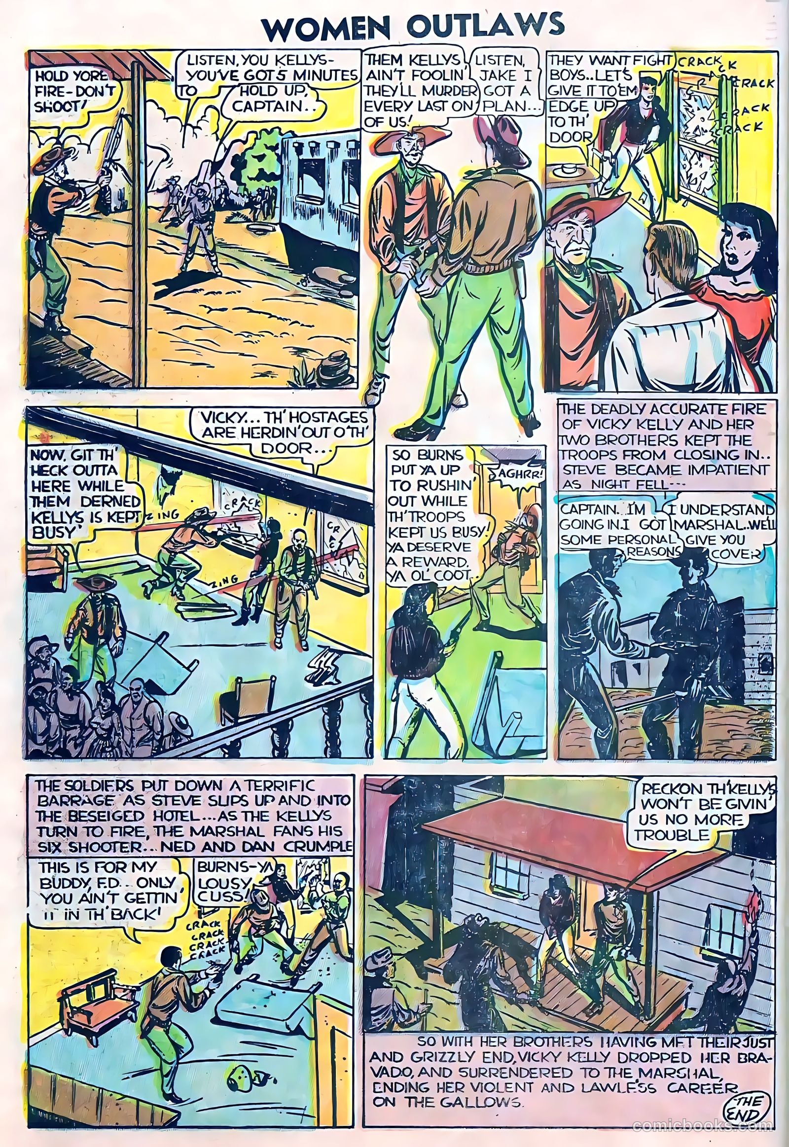 Women Outlaws #3 — page 22 of 36