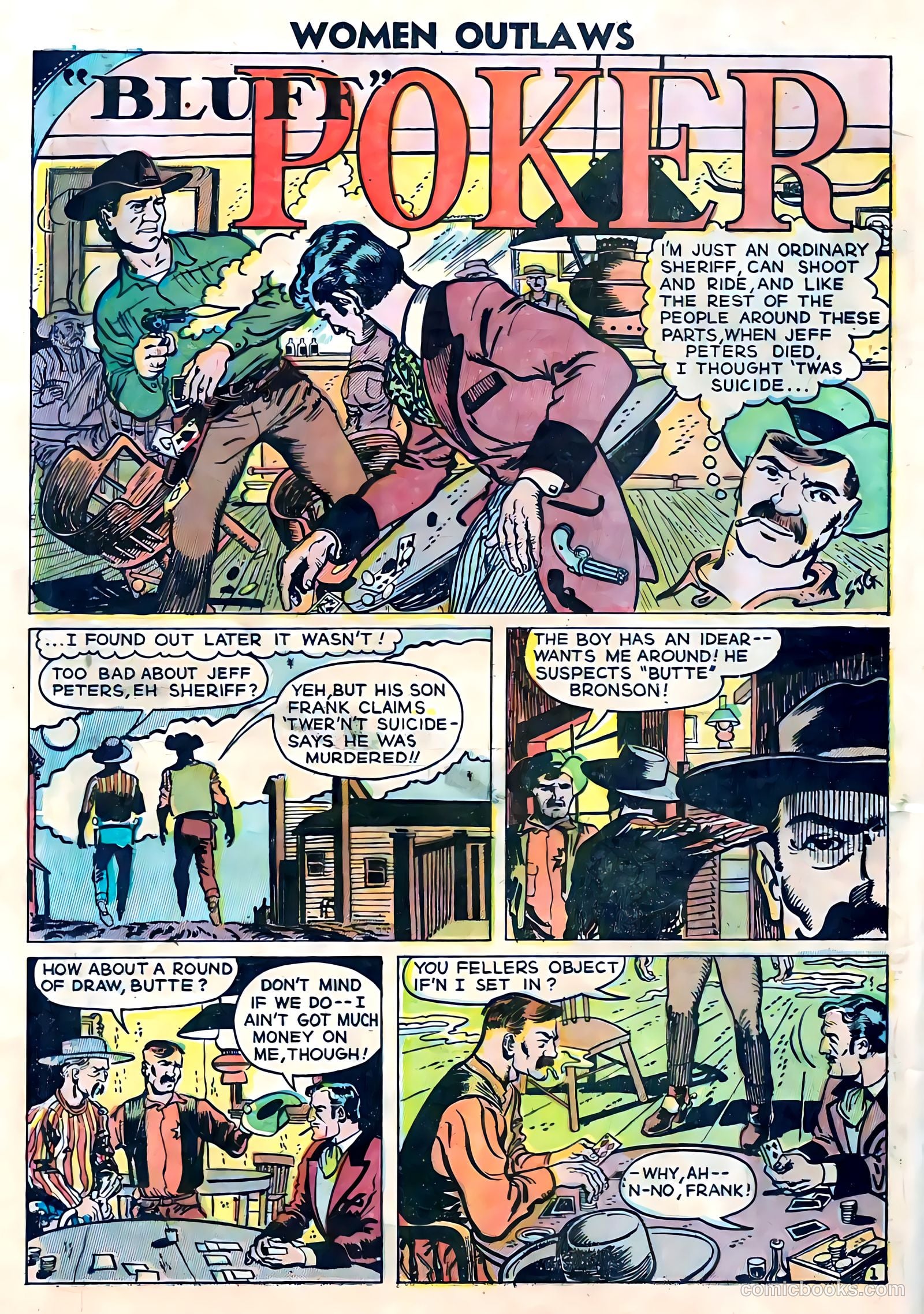 Women Outlaws #3 — page 32 of 36