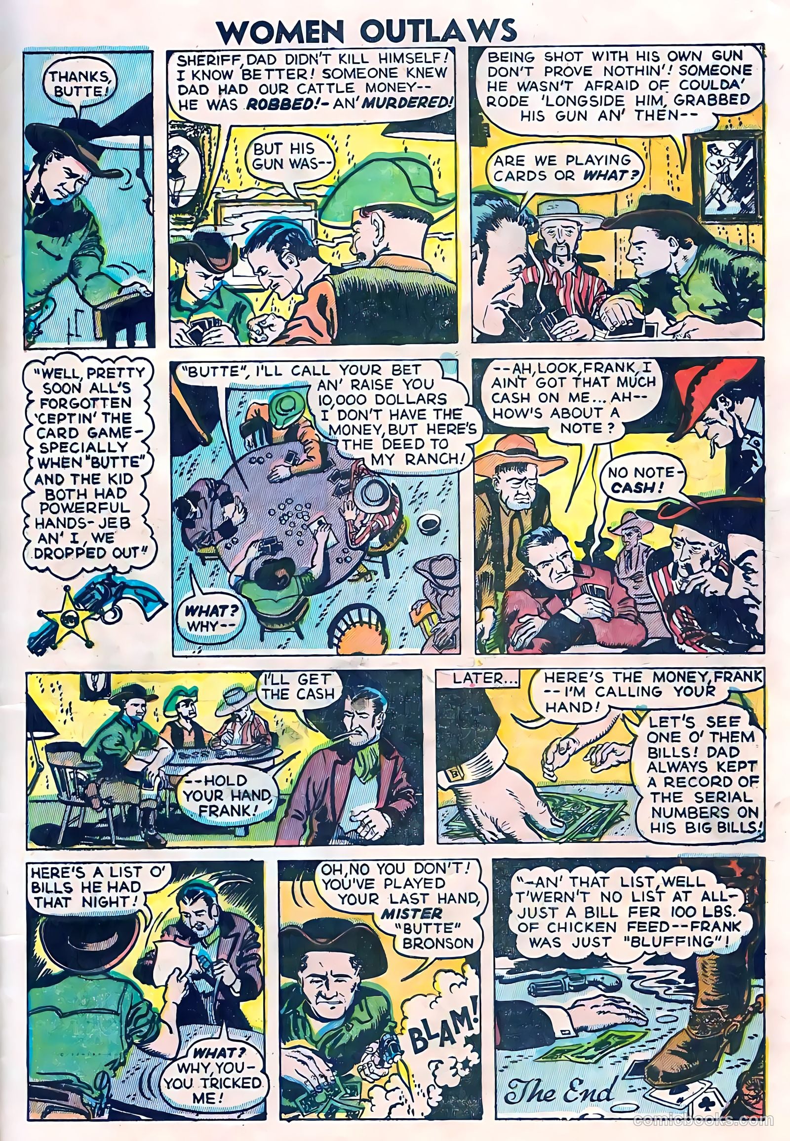 Women Outlaws #3 — page 33 of 36