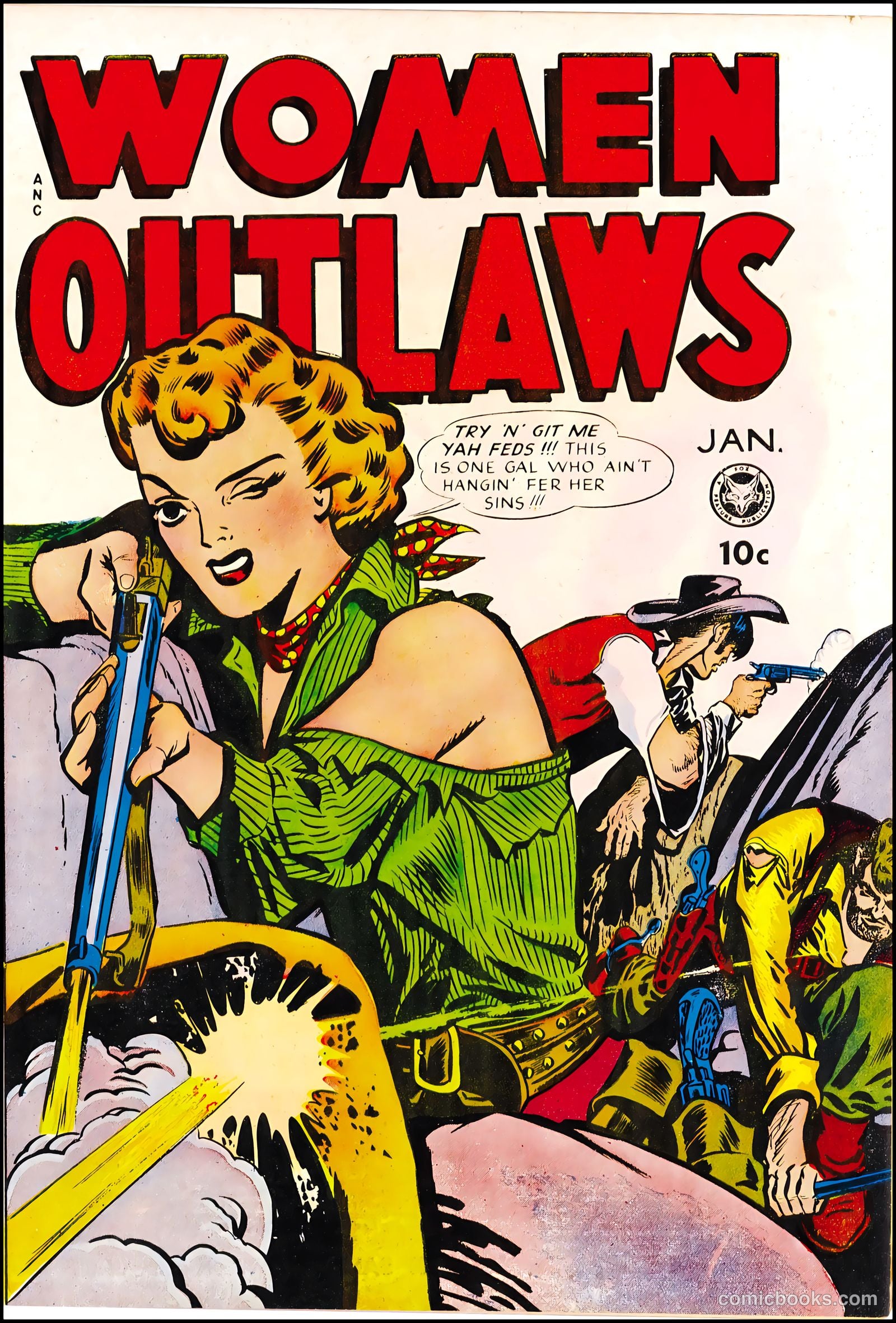 Women Outlaws #4 — page 1 of 32