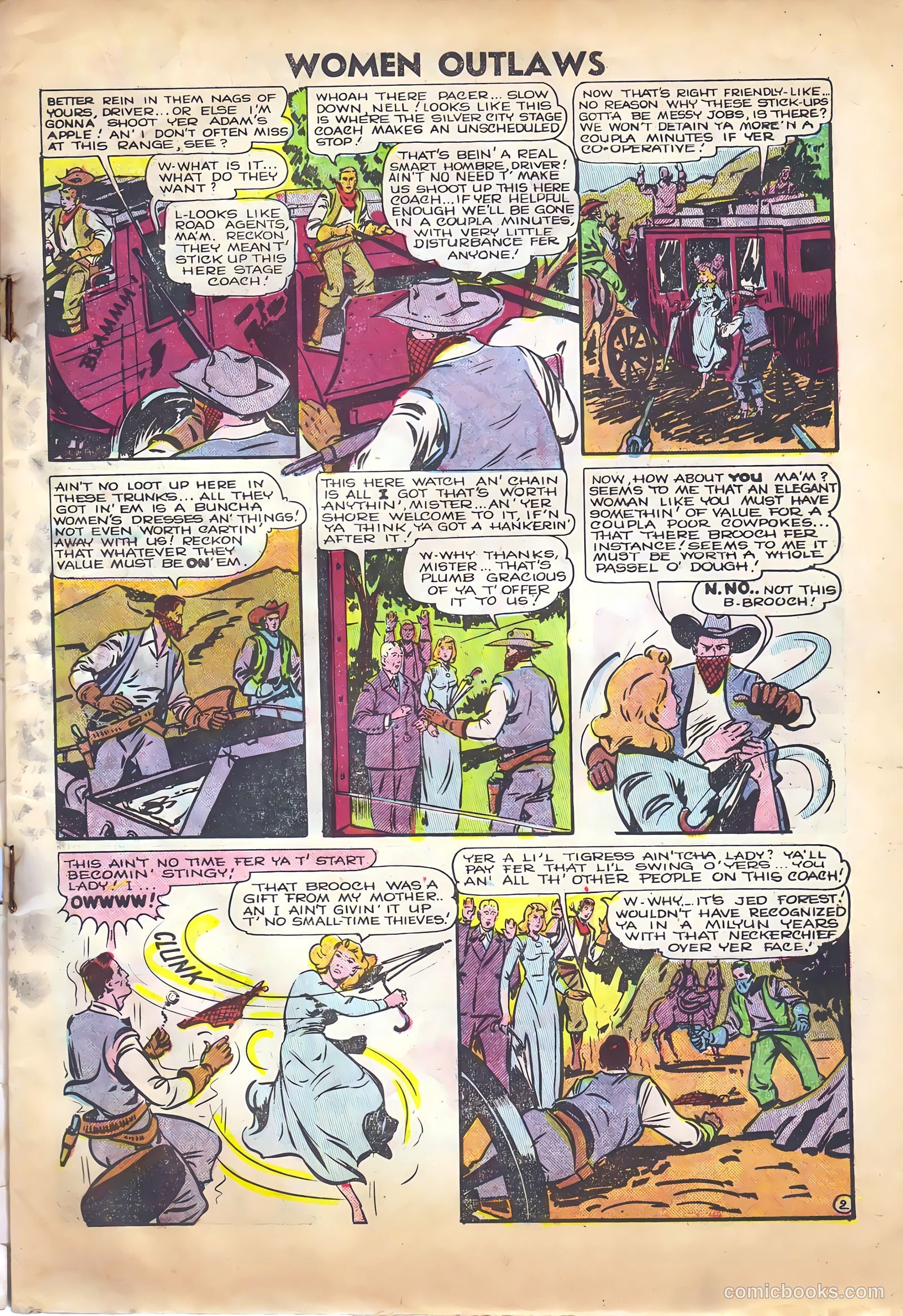 Women Outlaws #4 — page 3 of 32