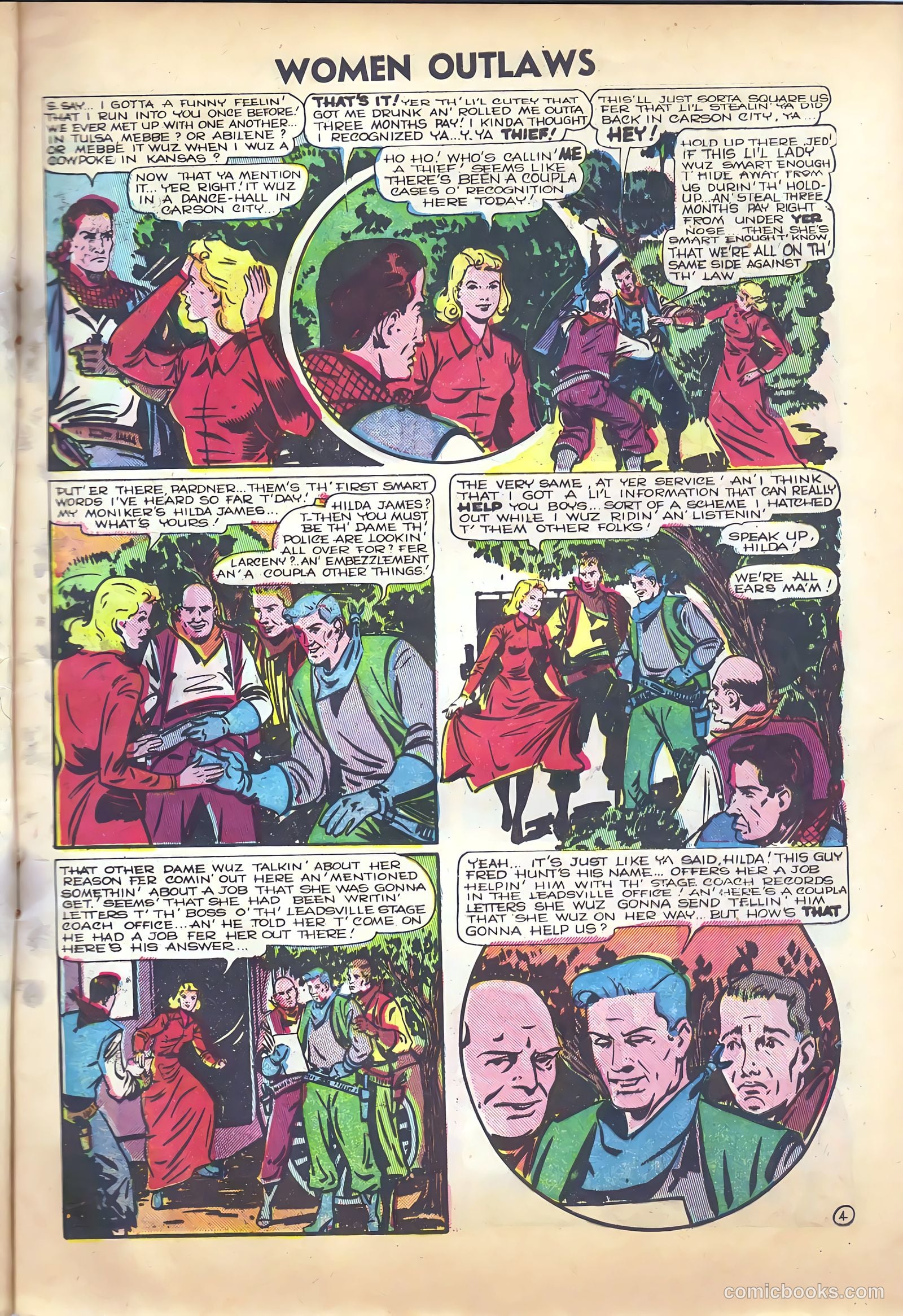 Women Outlaws #4 — page 5 of 32