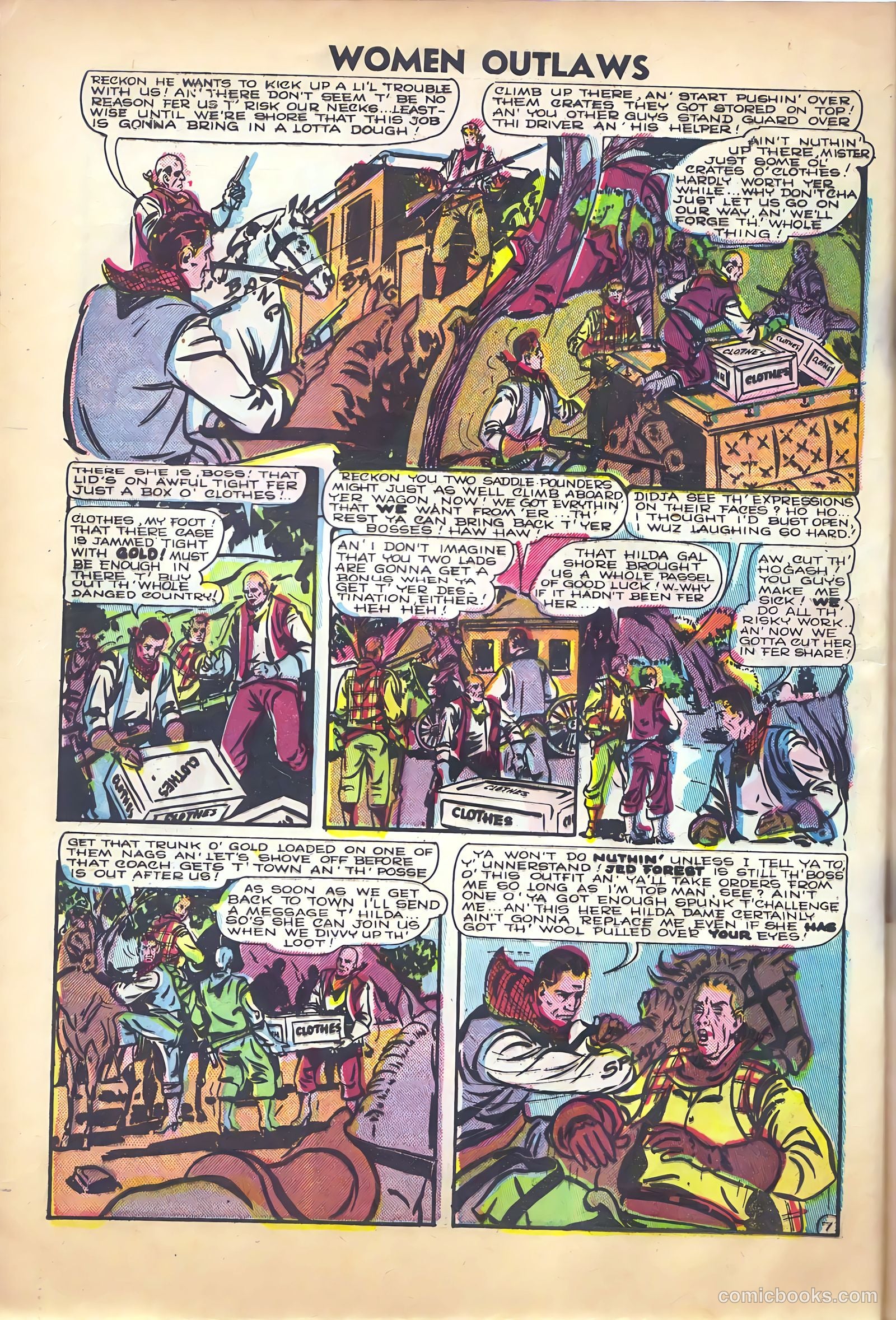 Women Outlaws #4 — page 8 of 32