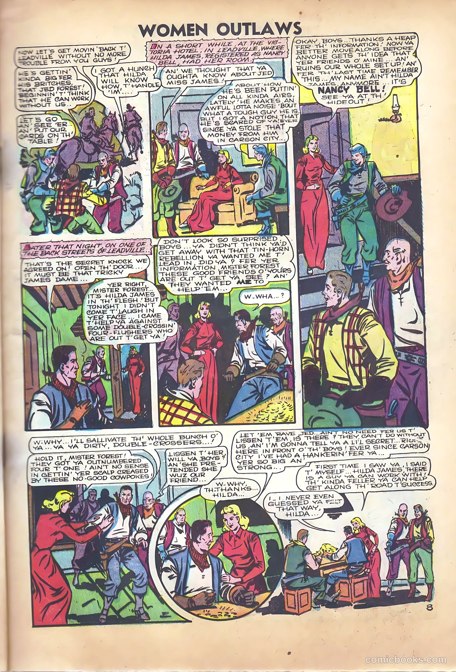 Women Outlaws #4 — page 9 of 32