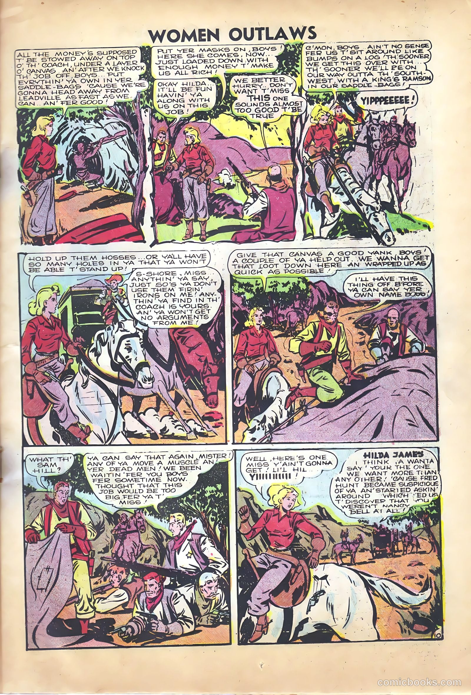 Women Outlaws #4 — page 11 of 32