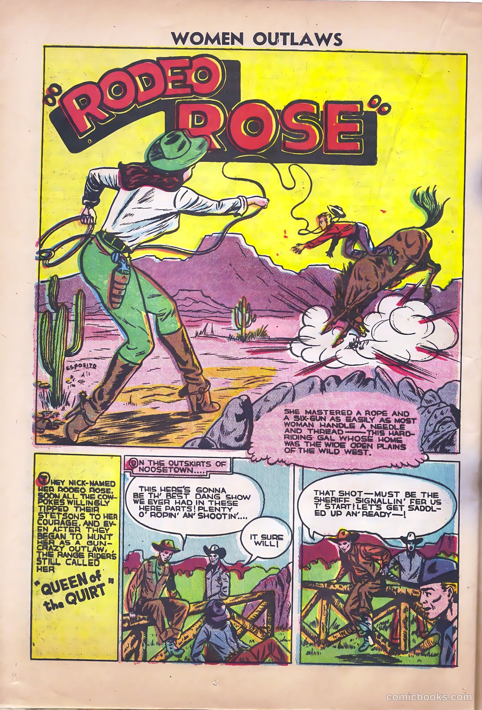 Women Outlaws #4 — page 22 of 32