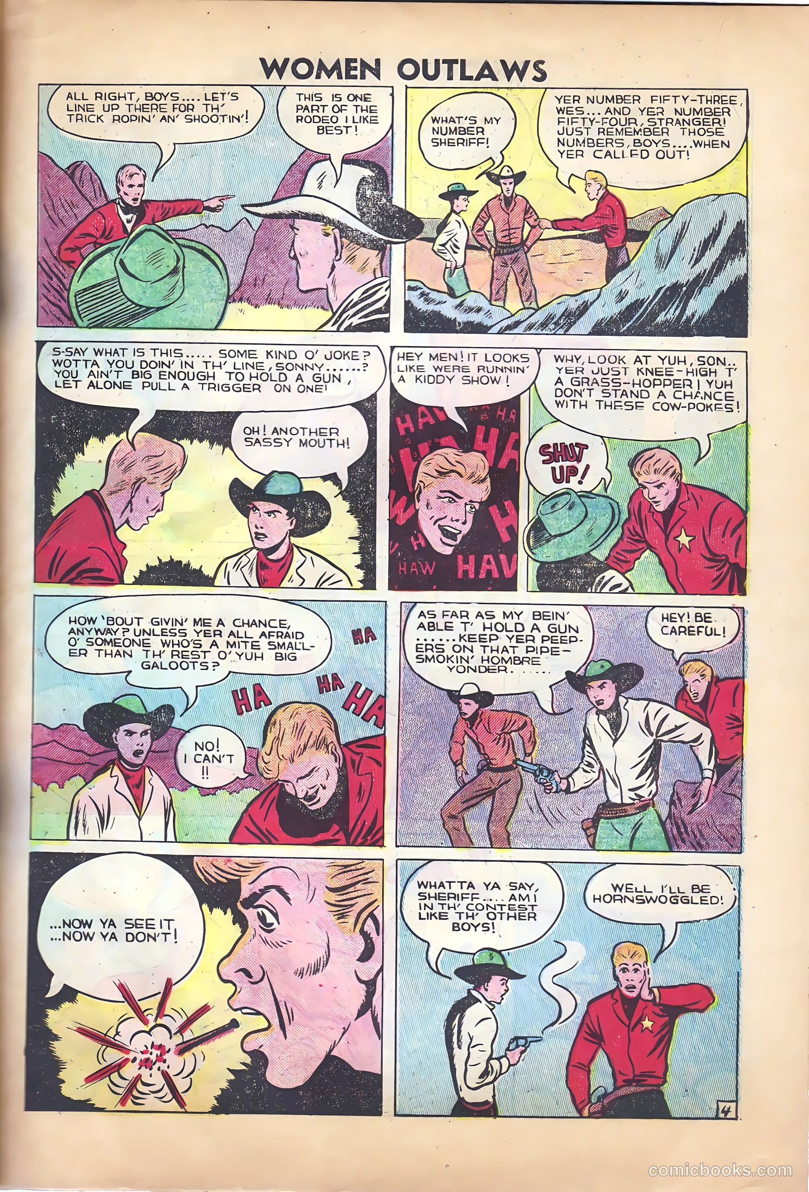 Women Outlaws #4 — page 25 of 32