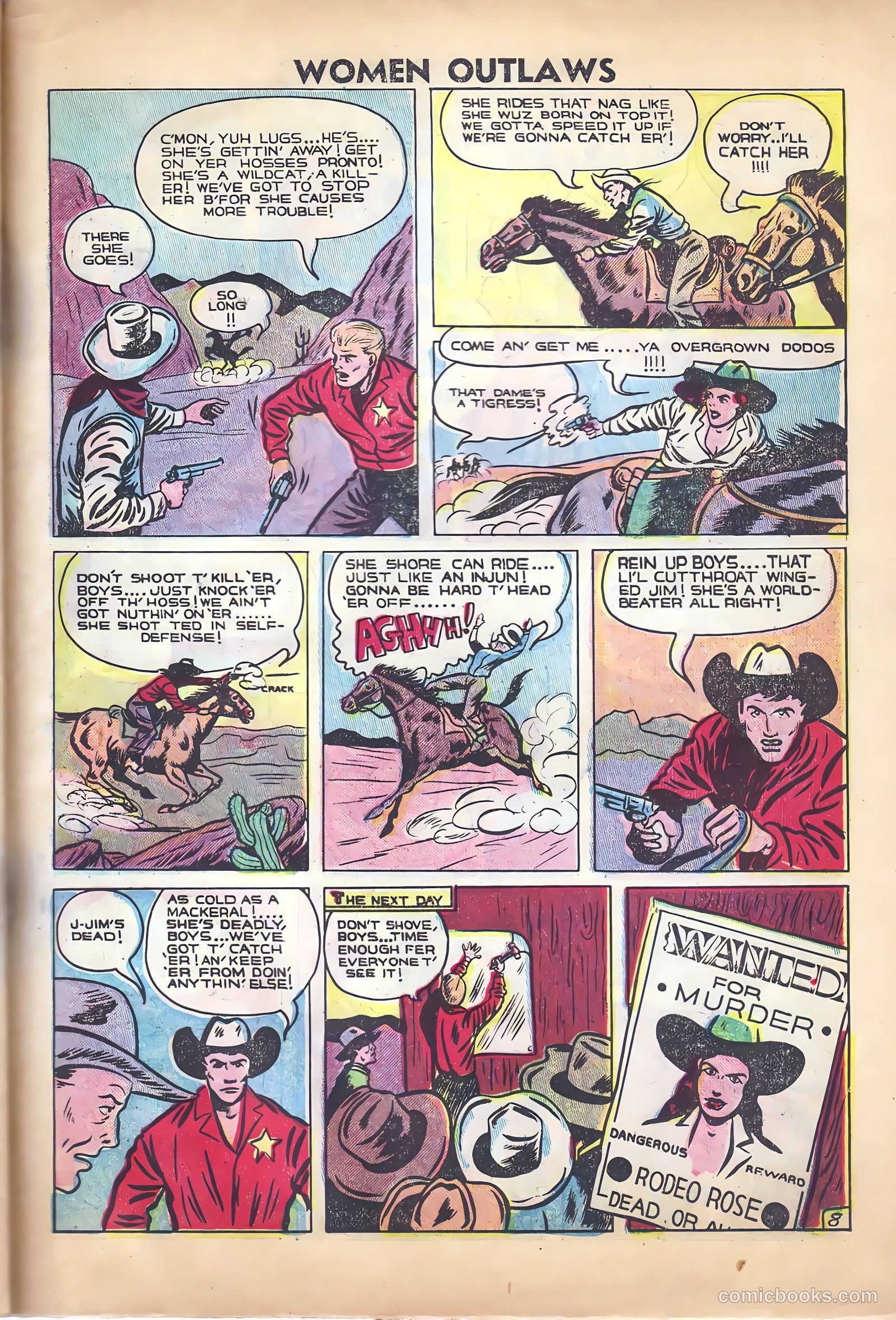 Women Outlaws #4 — page 29 of 32