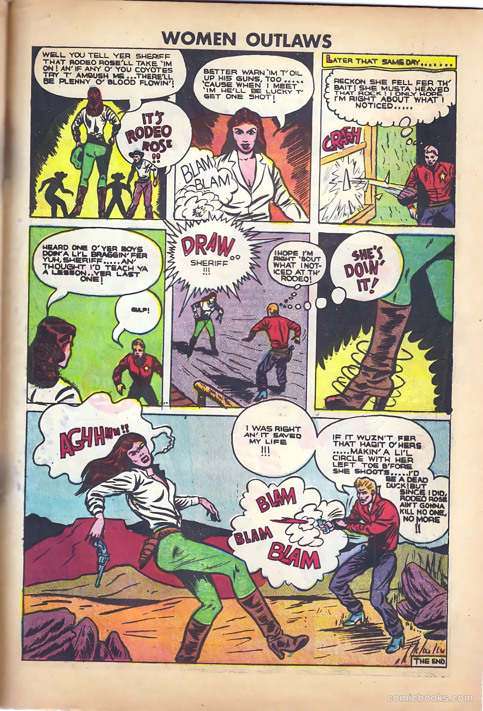 Women Outlaws #4 — page 31 of 32