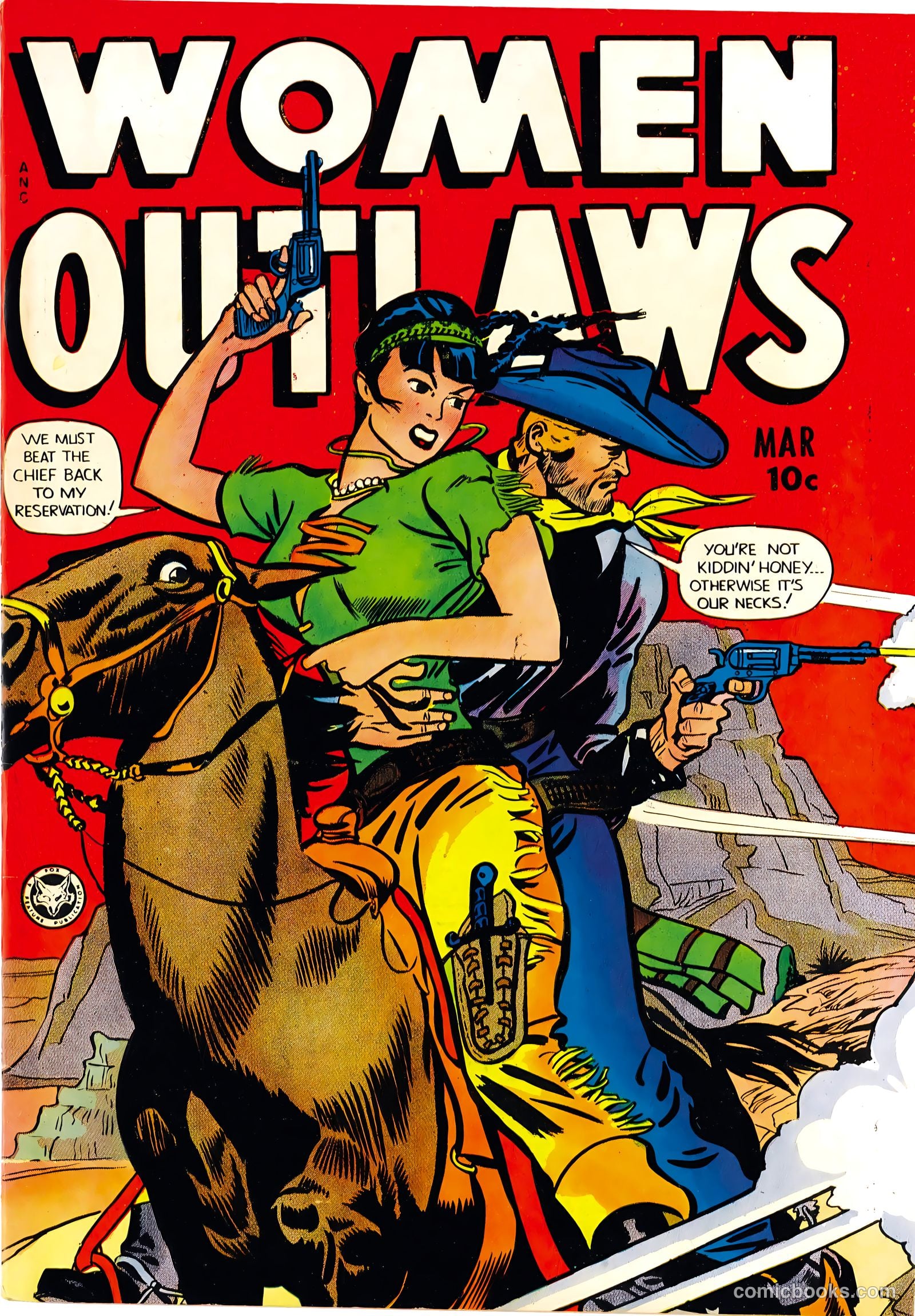 Women Outlaws #5 — page 1 of 36
