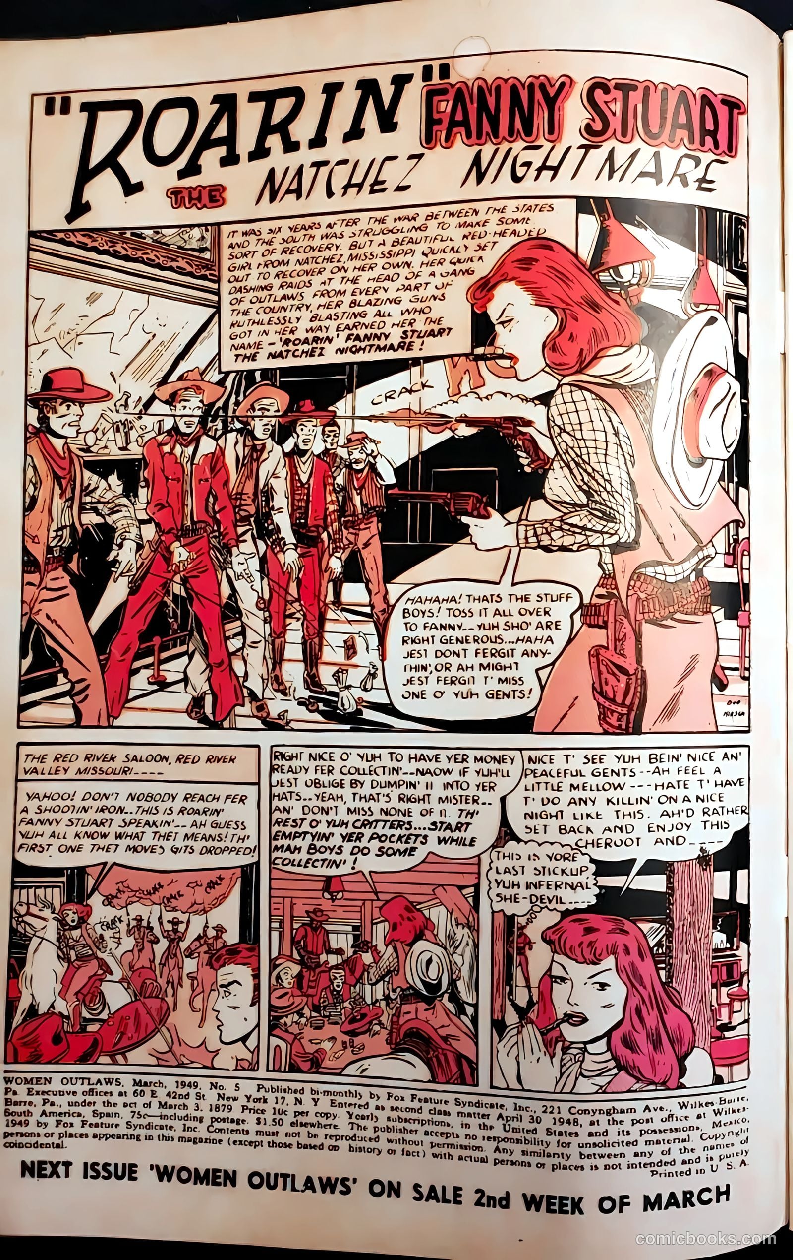 Women Outlaws #5 — page 2 of 36