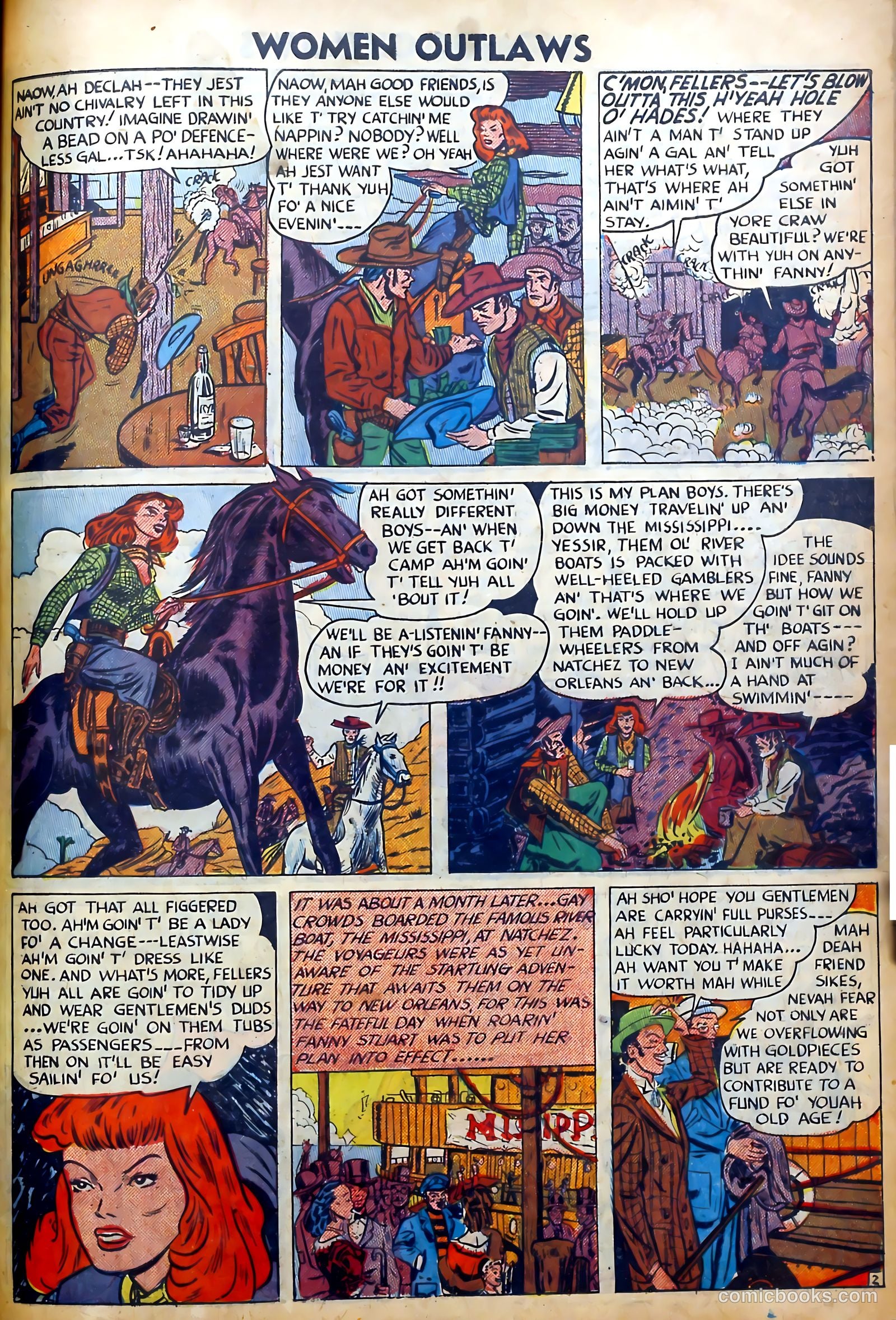 Women Outlaws #5 — page 3 of 36