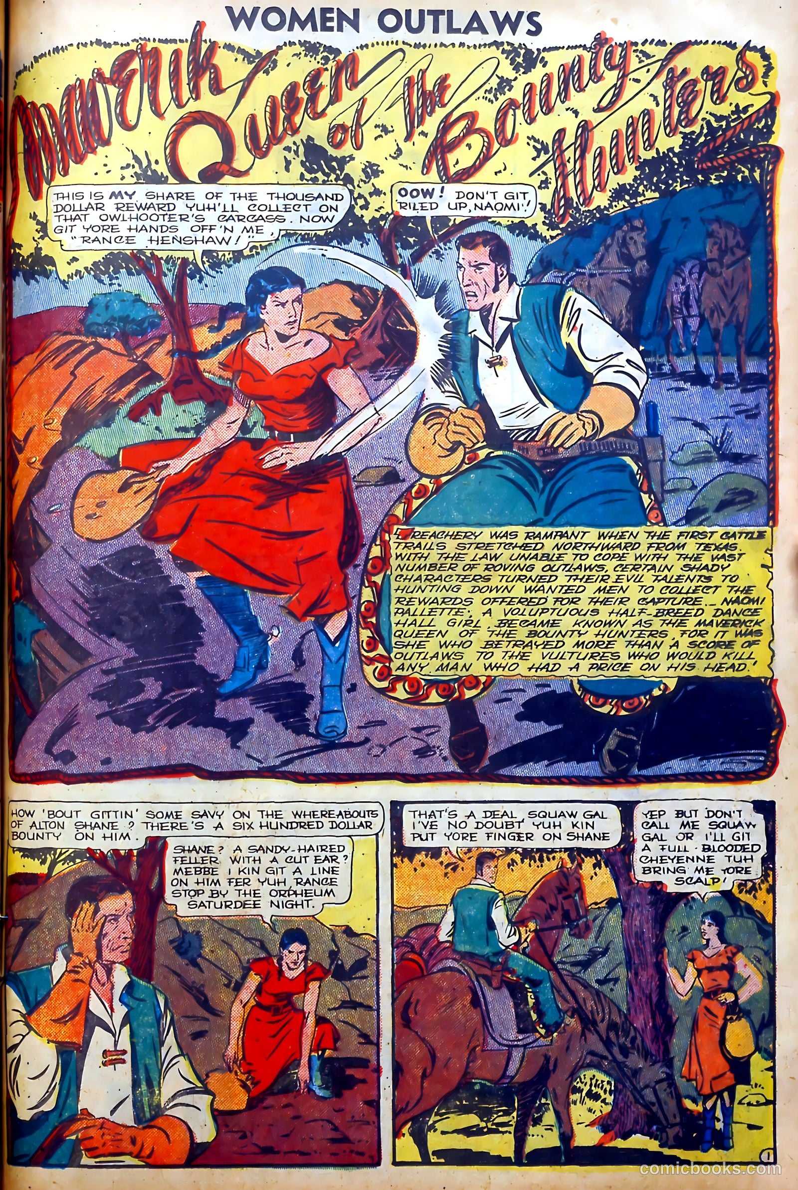Women Outlaws #5 — page 13 of 36