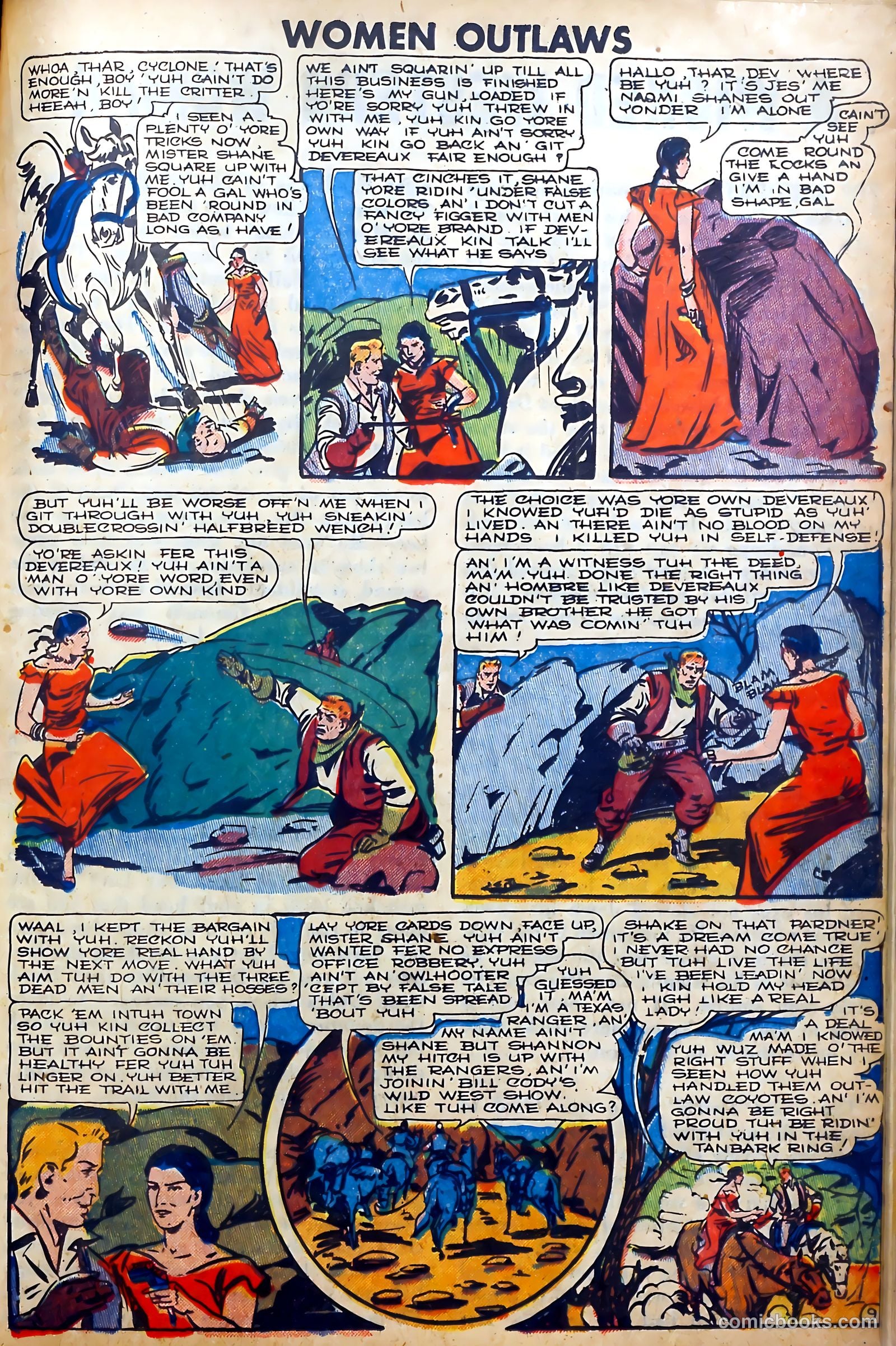 Women Outlaws #5 — page 21 of 36