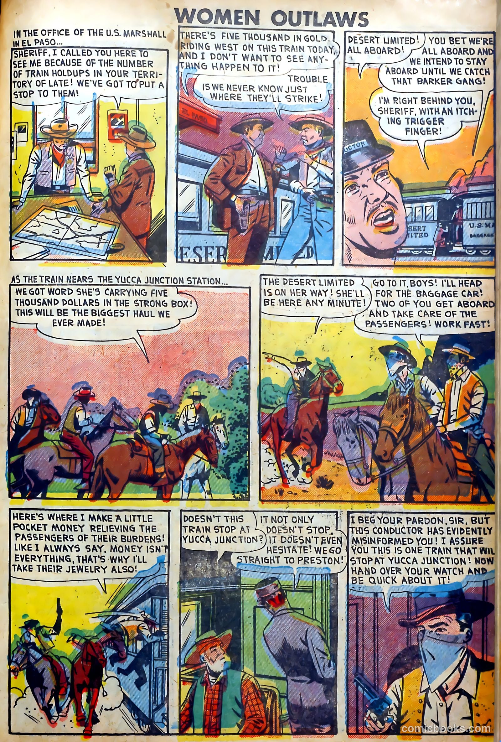 Women Outlaws #5 — page 25 of 36