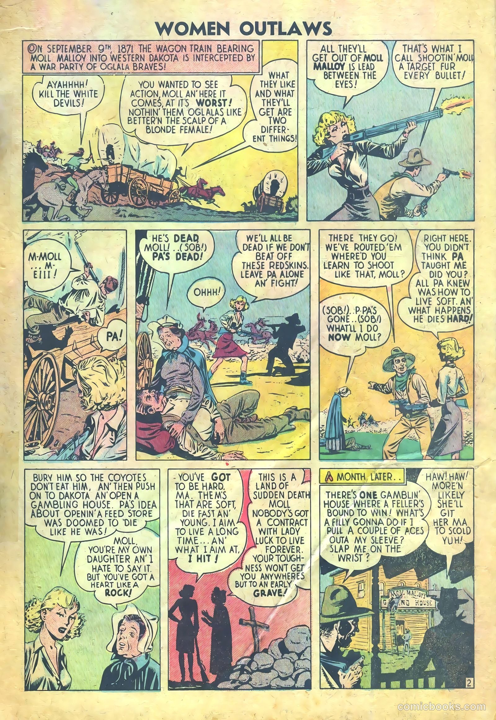 Women Outlaws #6 — page 3 of 36