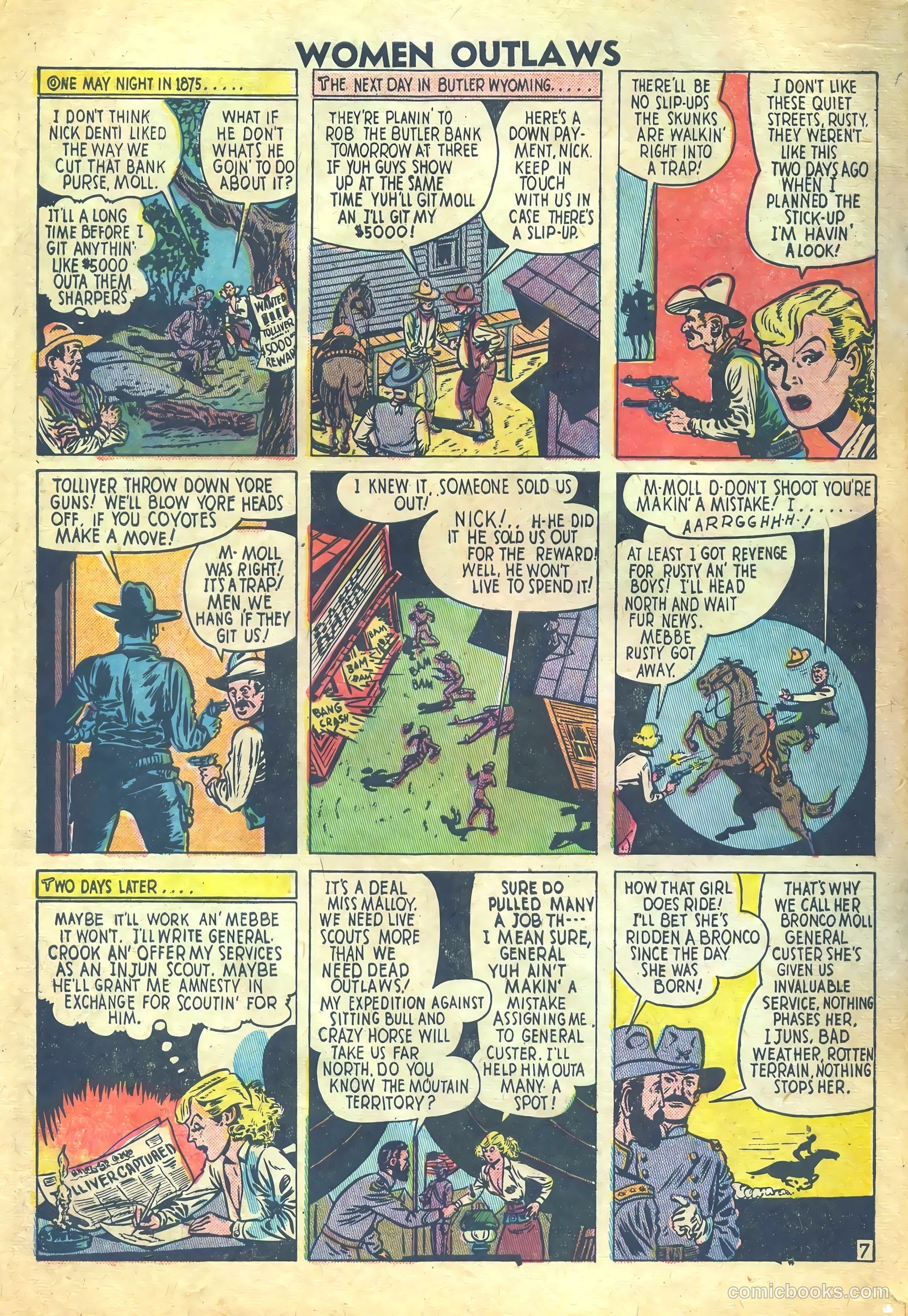 Women Outlaws #6 — page 8 of 36