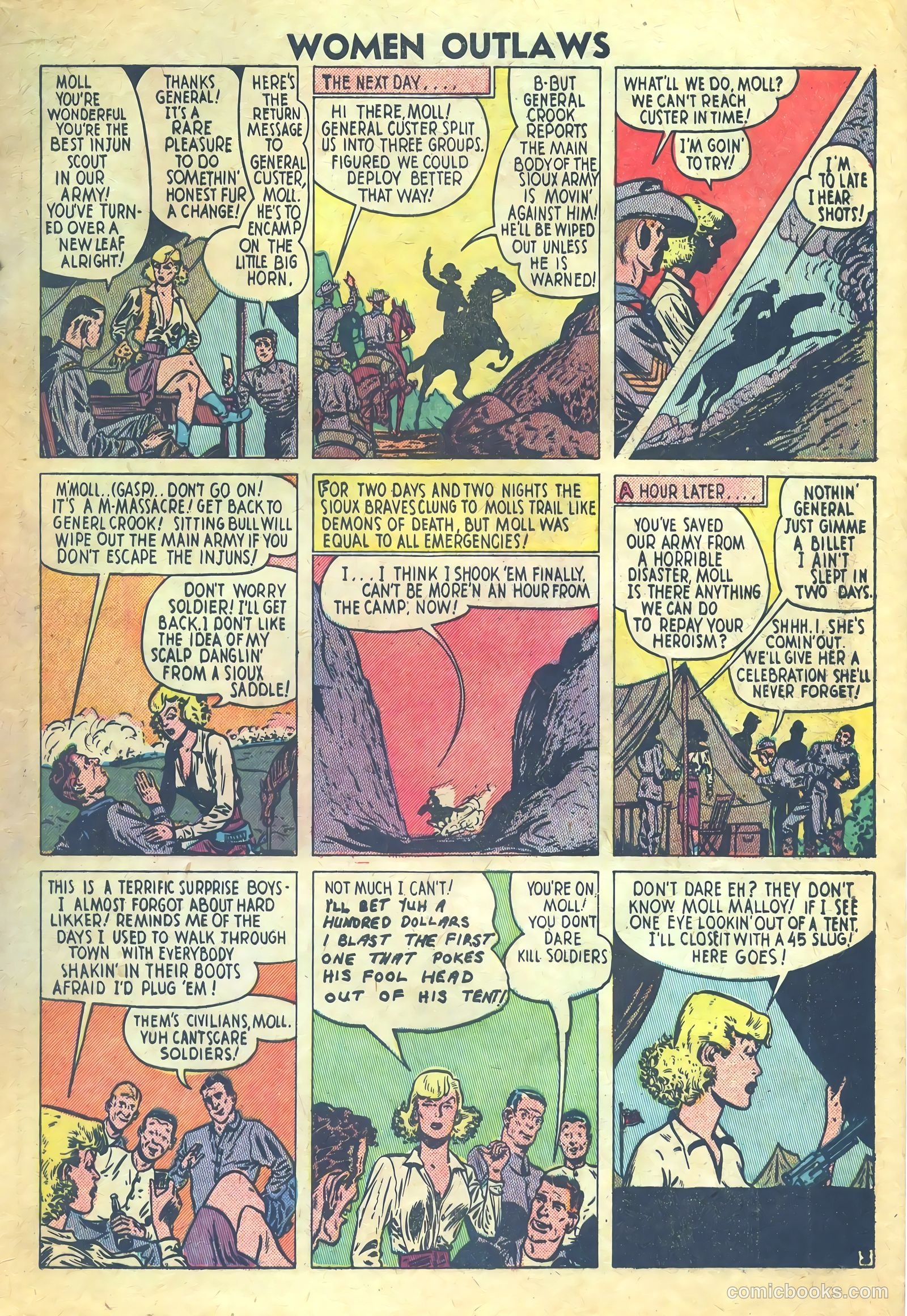 Women Outlaws #6 — page 9 of 36