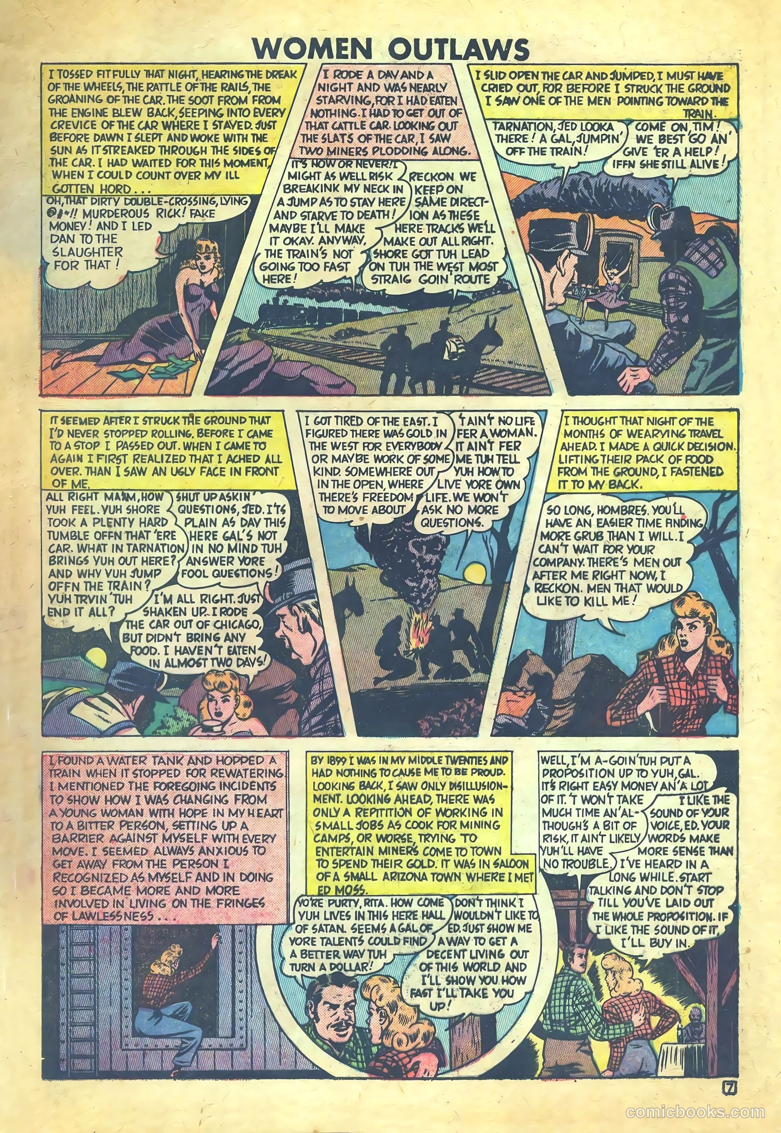Women Outlaws #6 — page 17 of 36