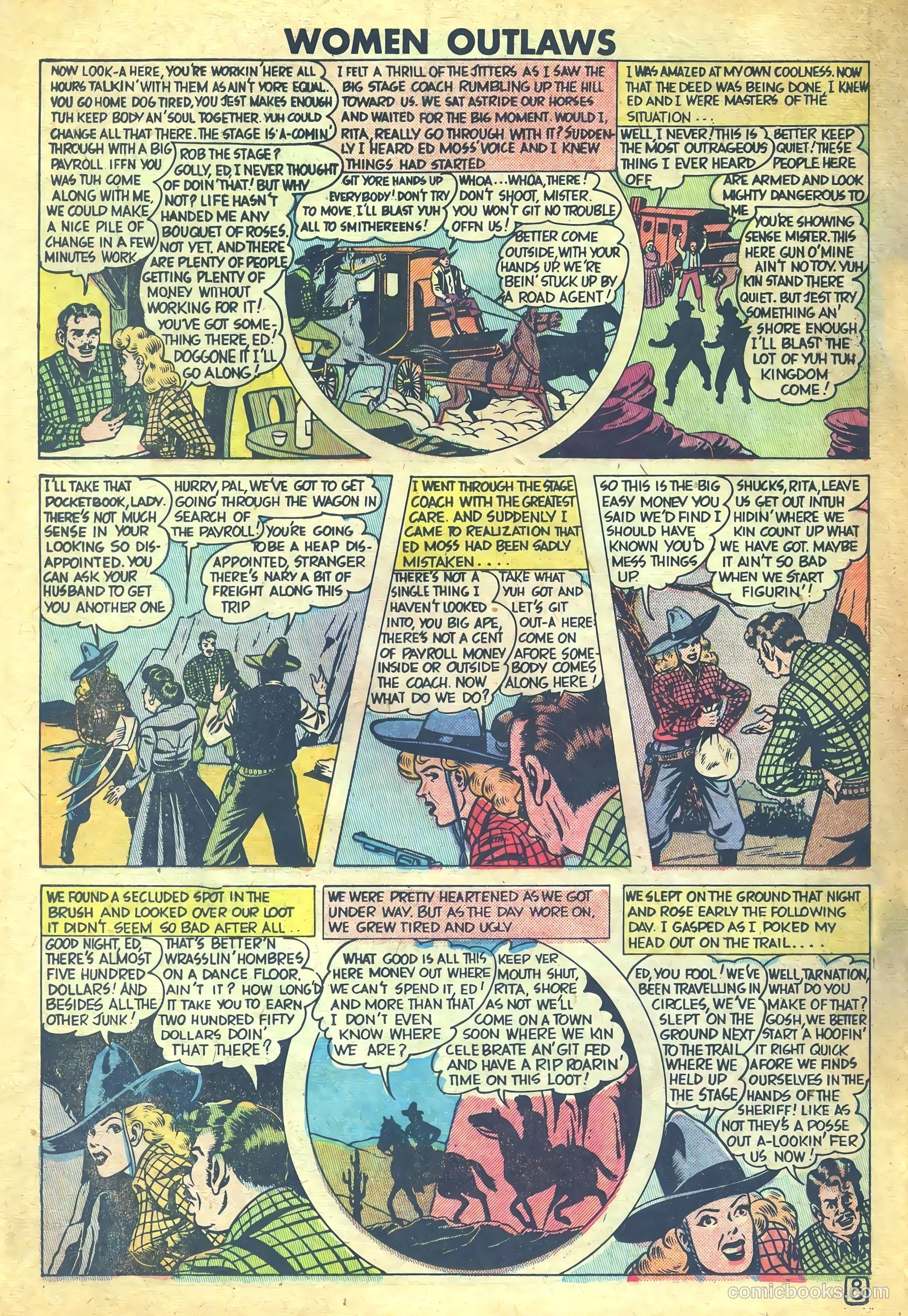 Women Outlaws #6 — page 18 of 36