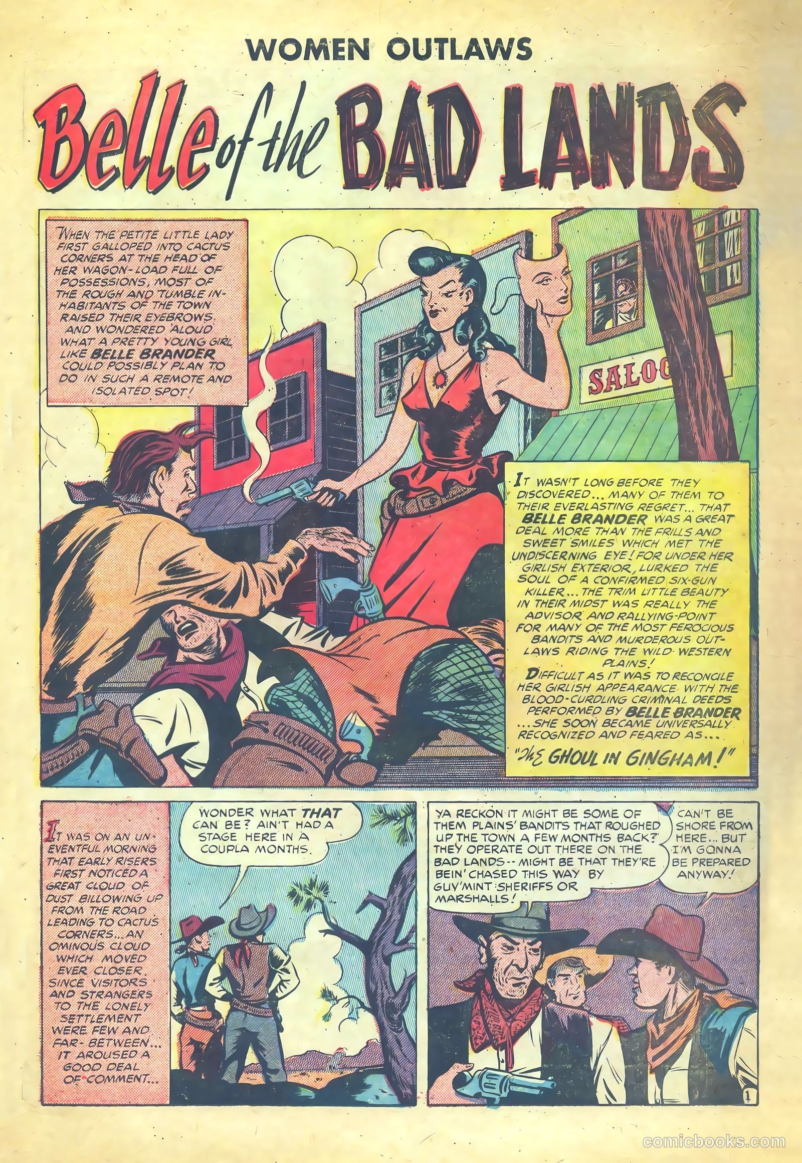 Women Outlaws #6 — page 22 of 36