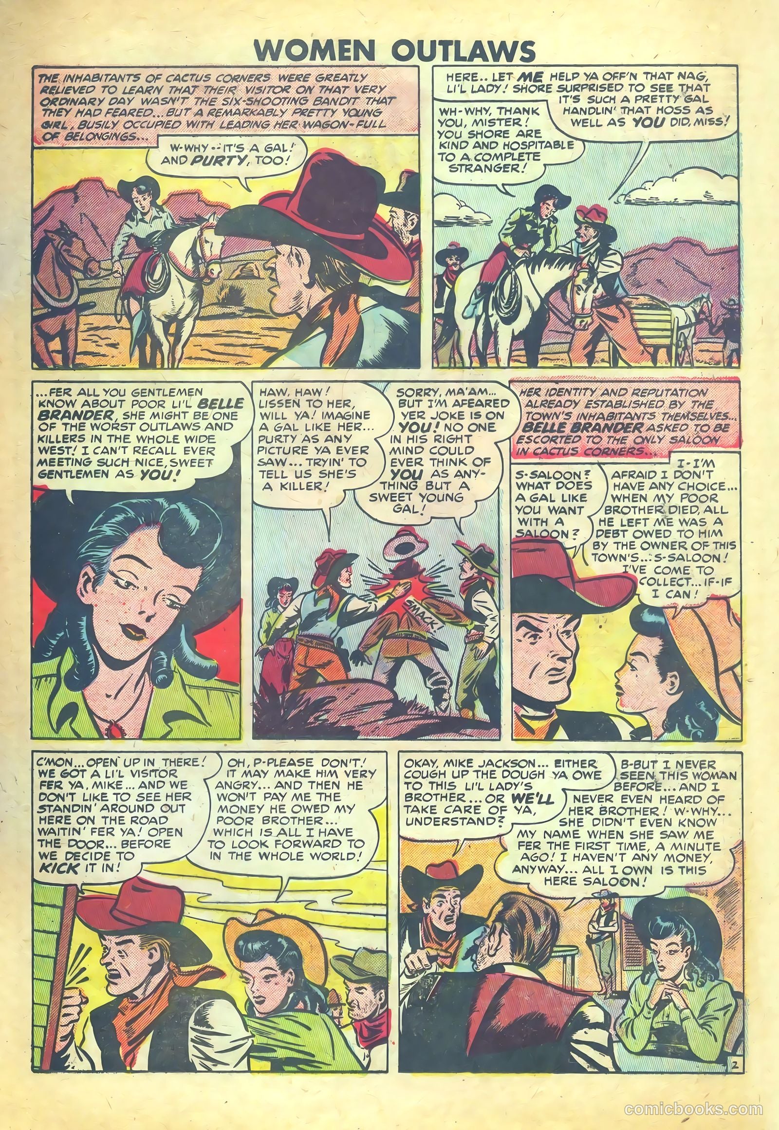 Women Outlaws #6 — page 23 of 36