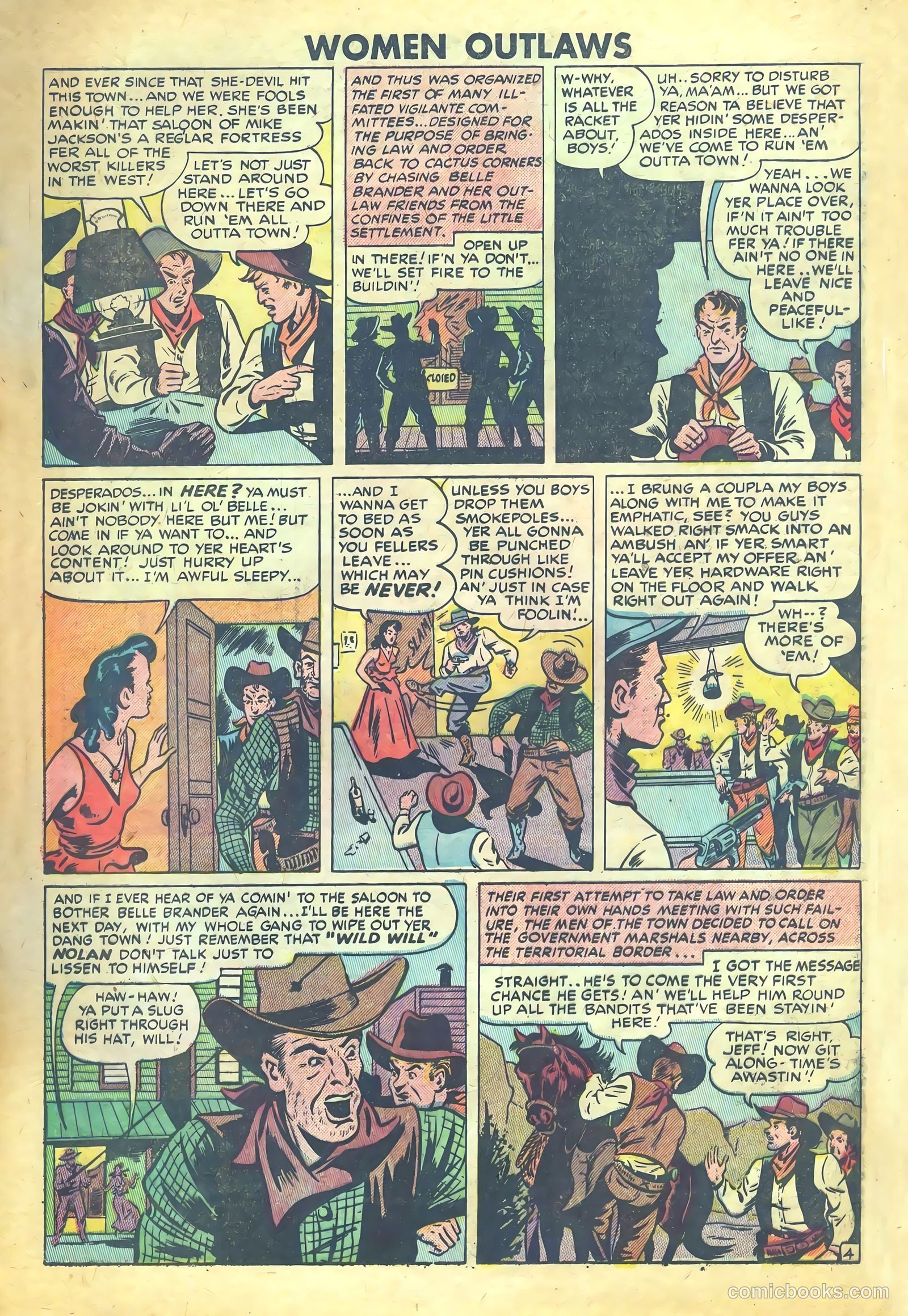 Women Outlaws #6 — page 25 of 36