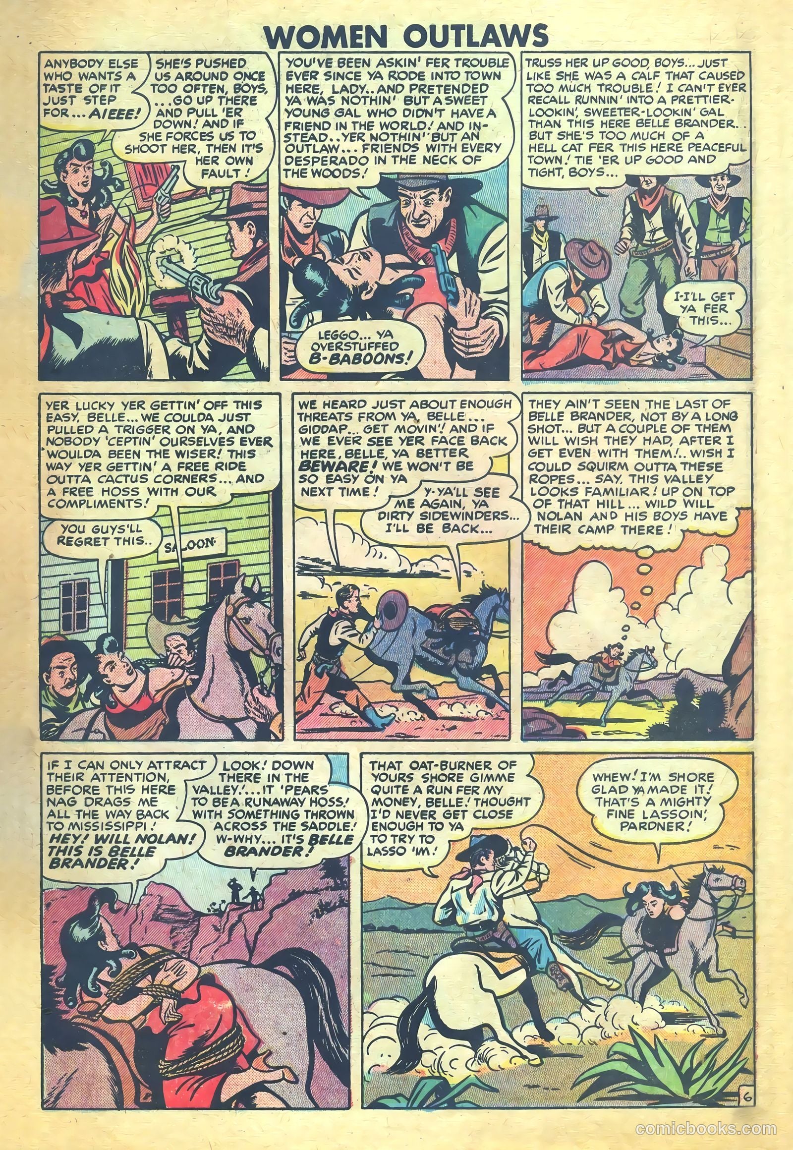 Women Outlaws #6 — page 27 of 36