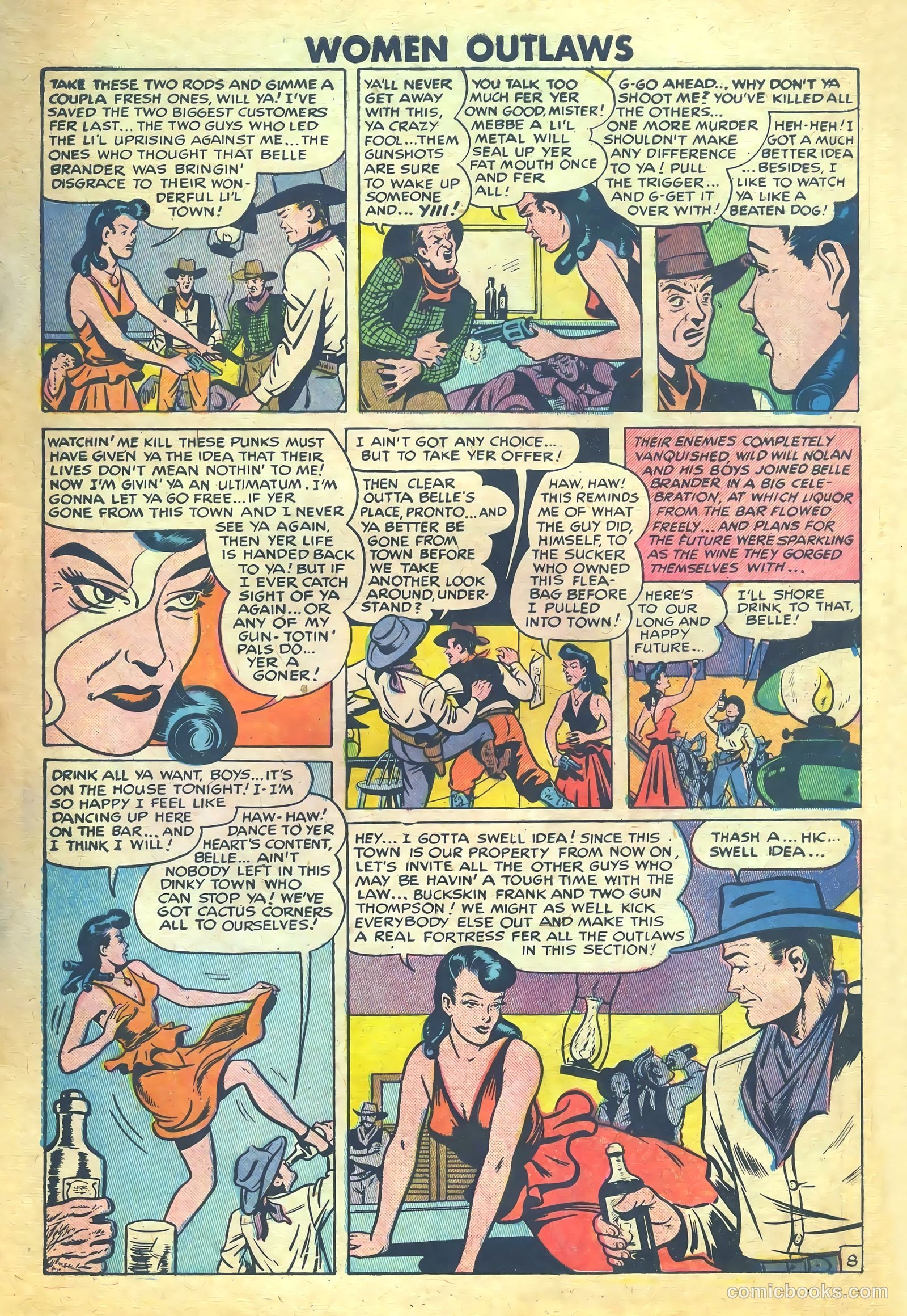 Women Outlaws #6 — page 29 of 36
