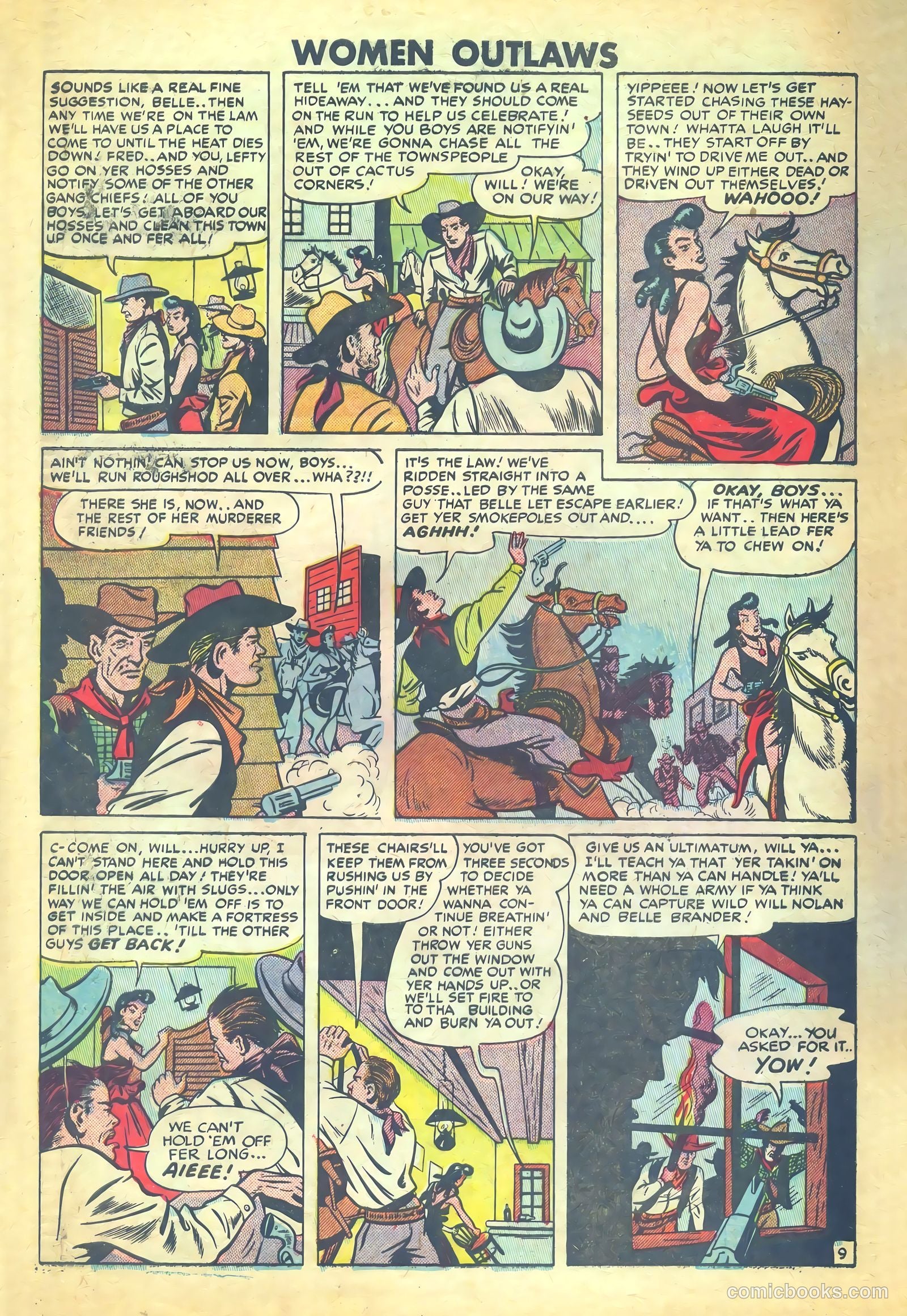Women Outlaws #6 — page 30 of 36