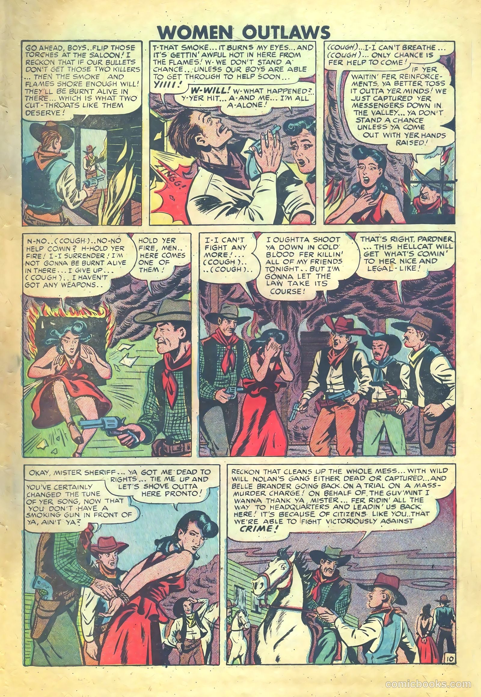 Women Outlaws #6 — page 31 of 36