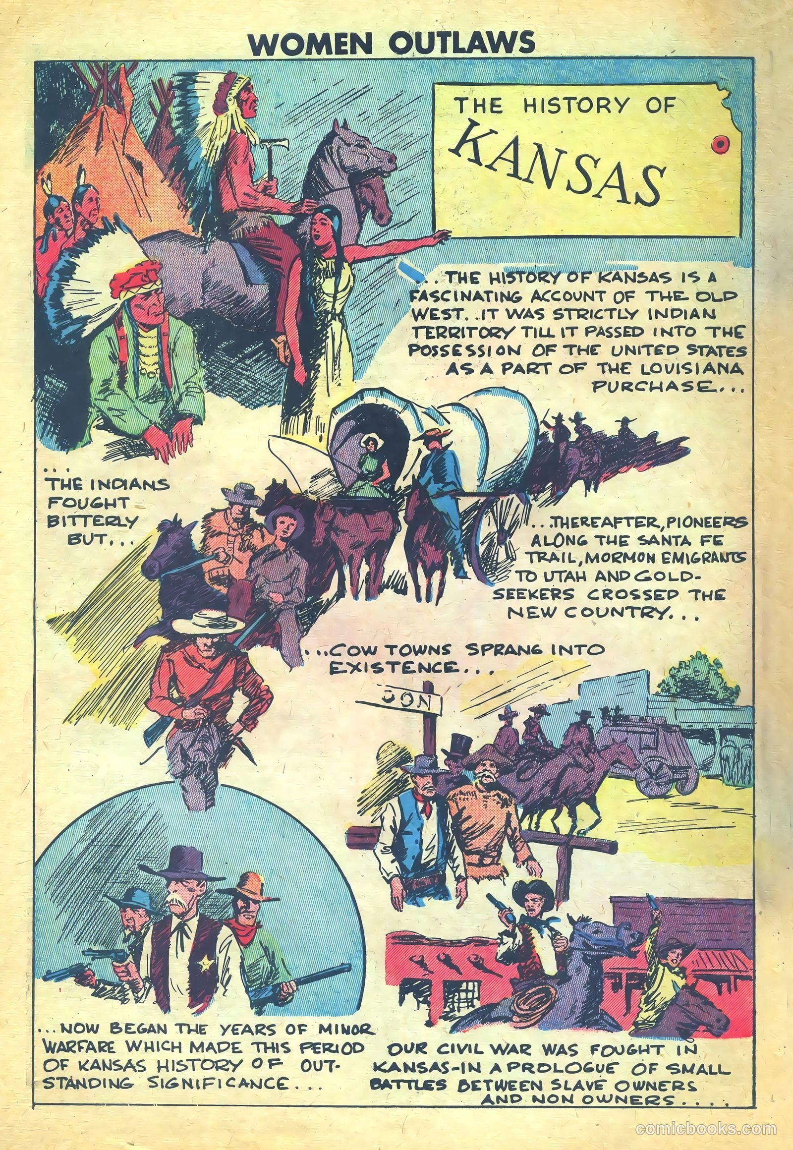 Women Outlaws #6 — page 32 of 36