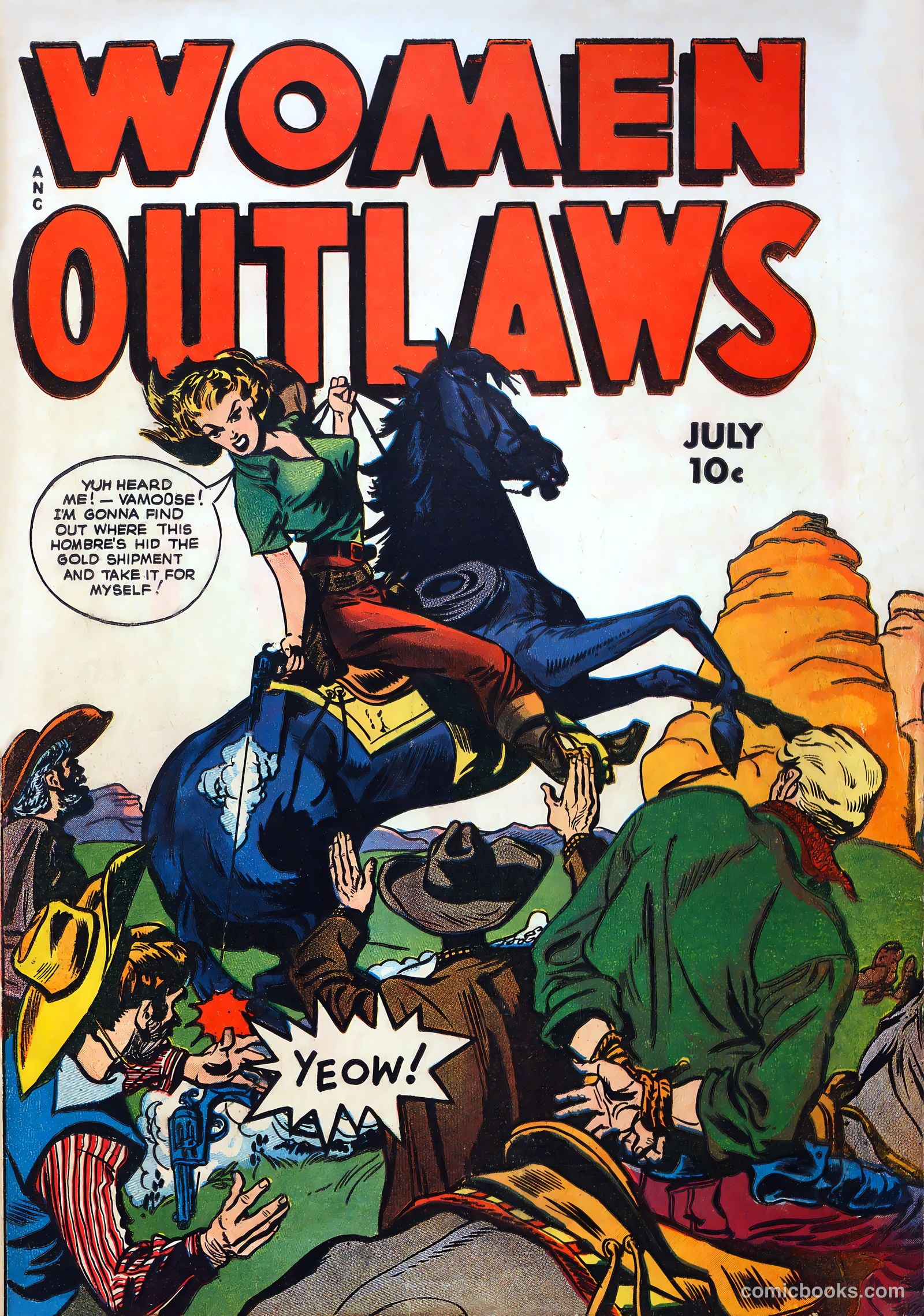 Women Outlaws #7 — page 1 of 36