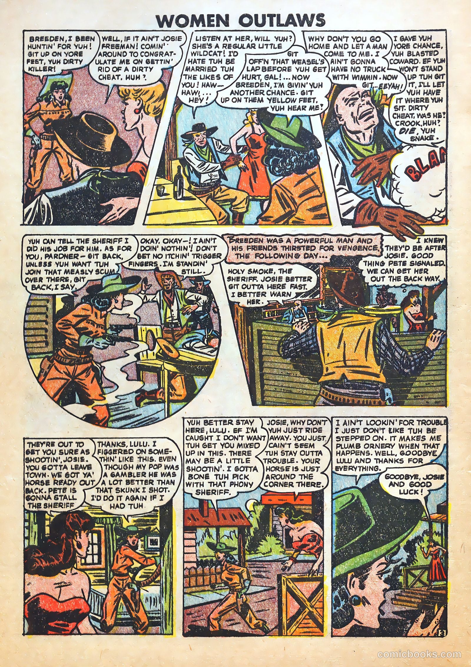Women Outlaws #7 — page 4 of 36