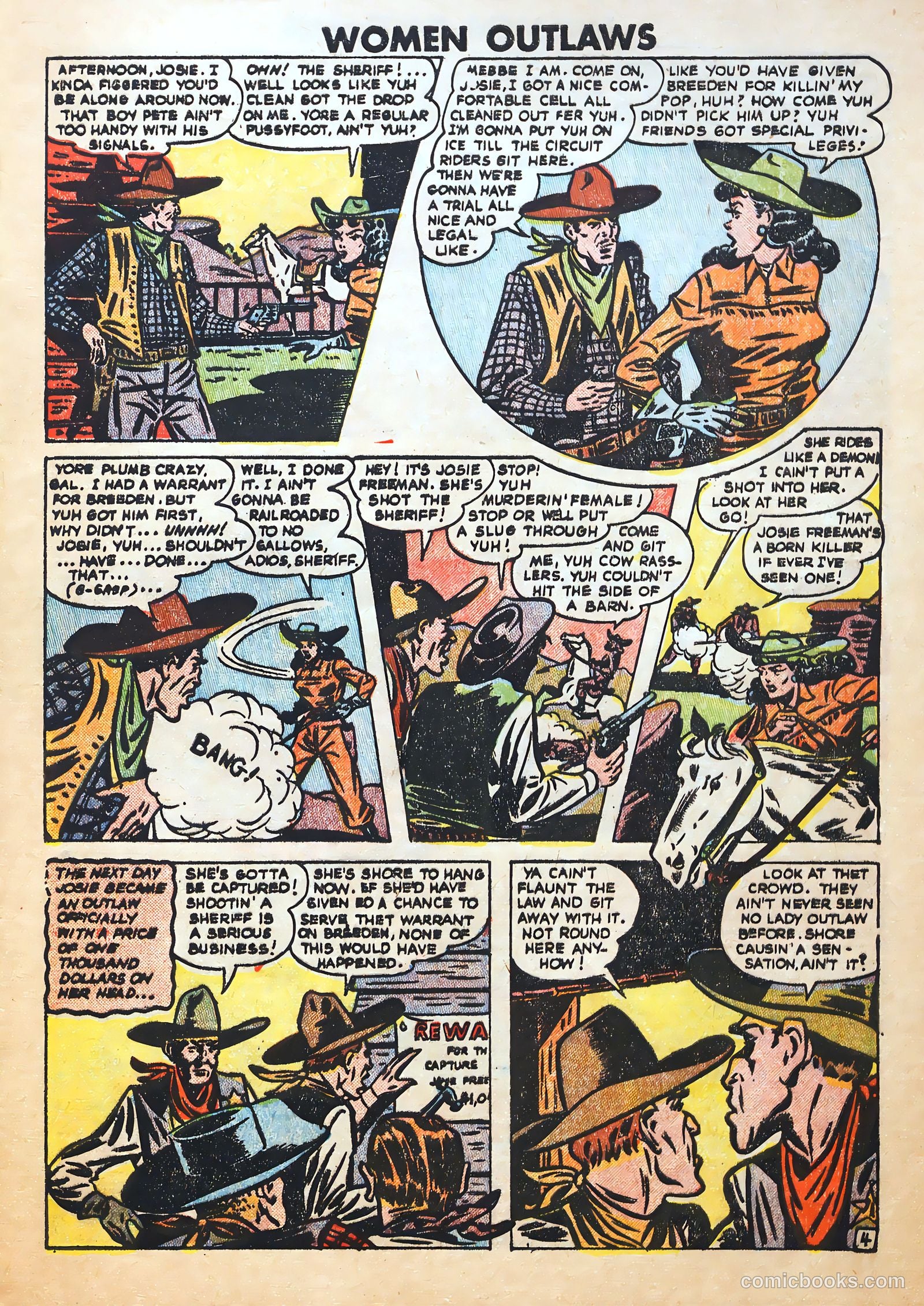 Women Outlaws #7 — page 5 of 36
