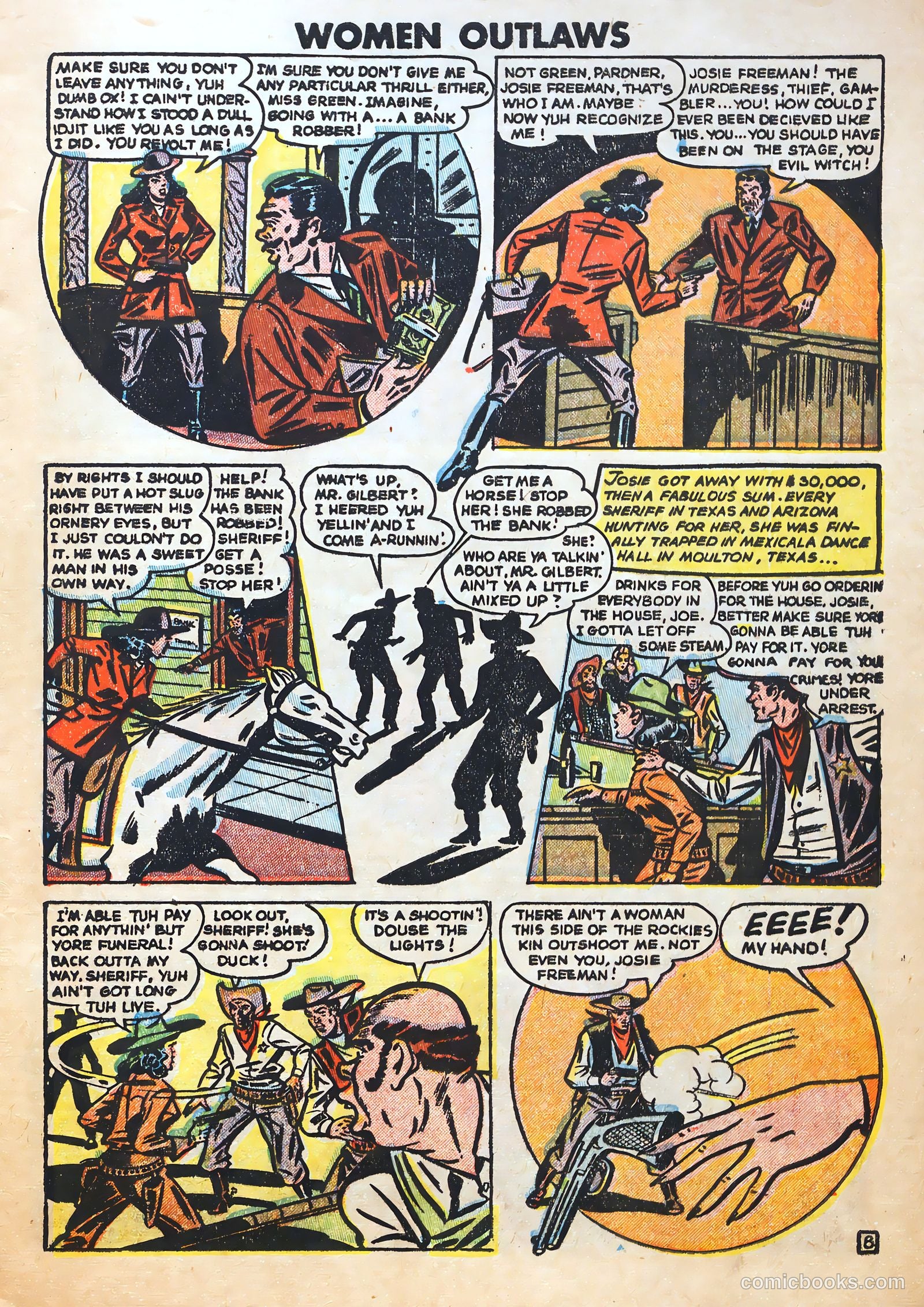 Women Outlaws #7 — page 9 of 36
