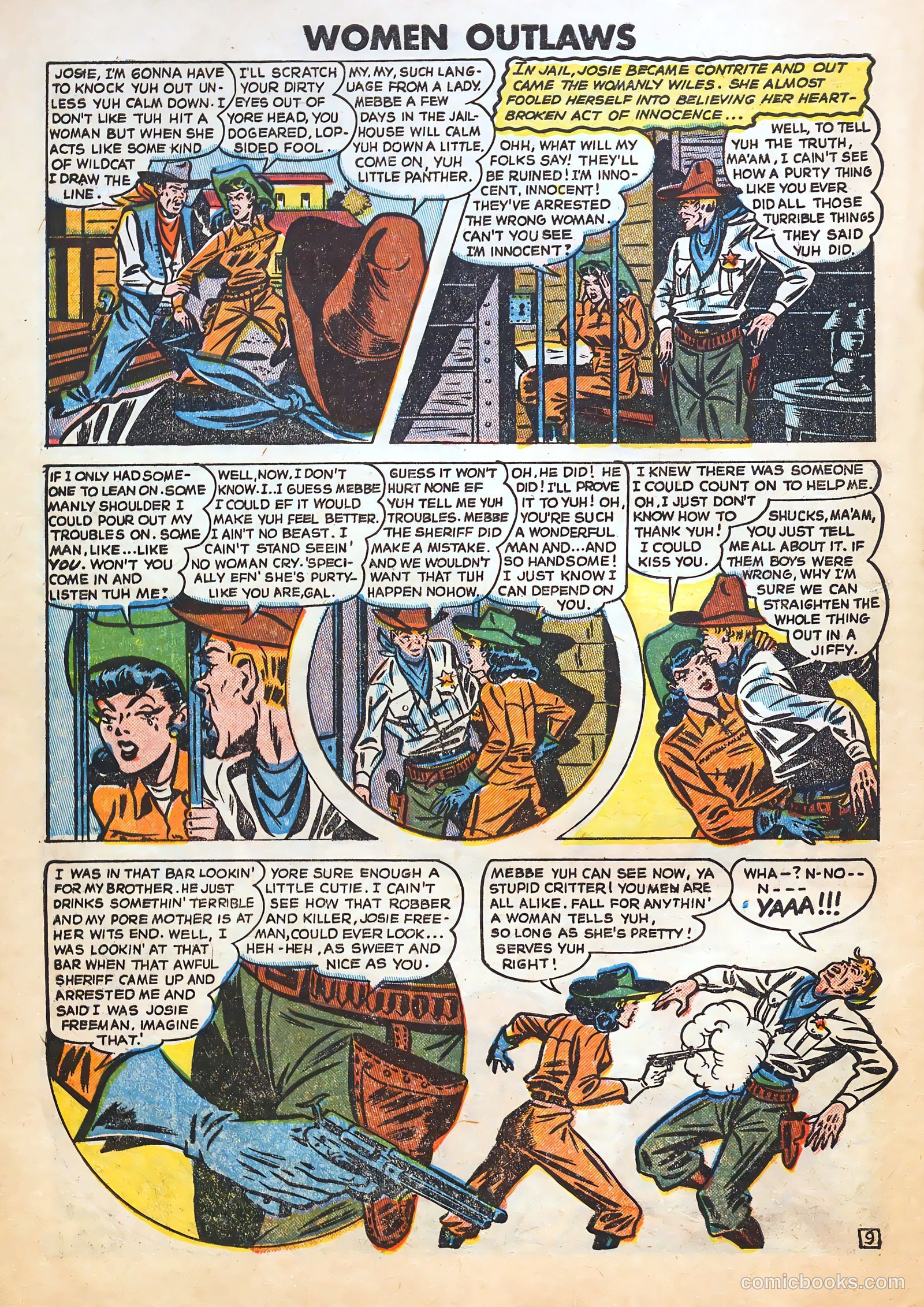 Women Outlaws #7 — page 10 of 36