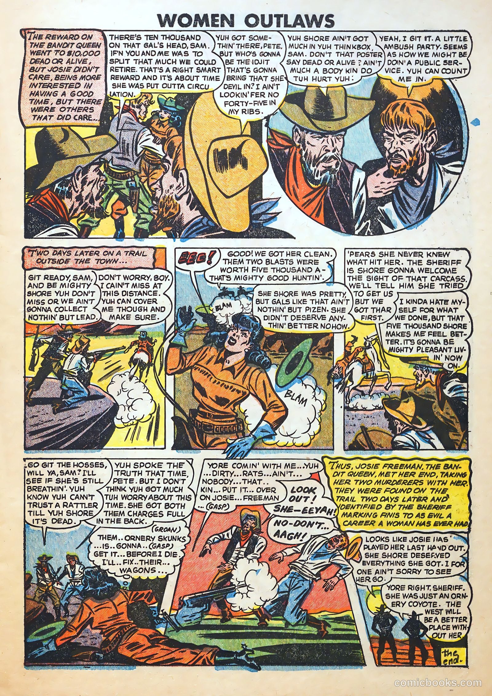 Women Outlaws #7 — page 11 of 36