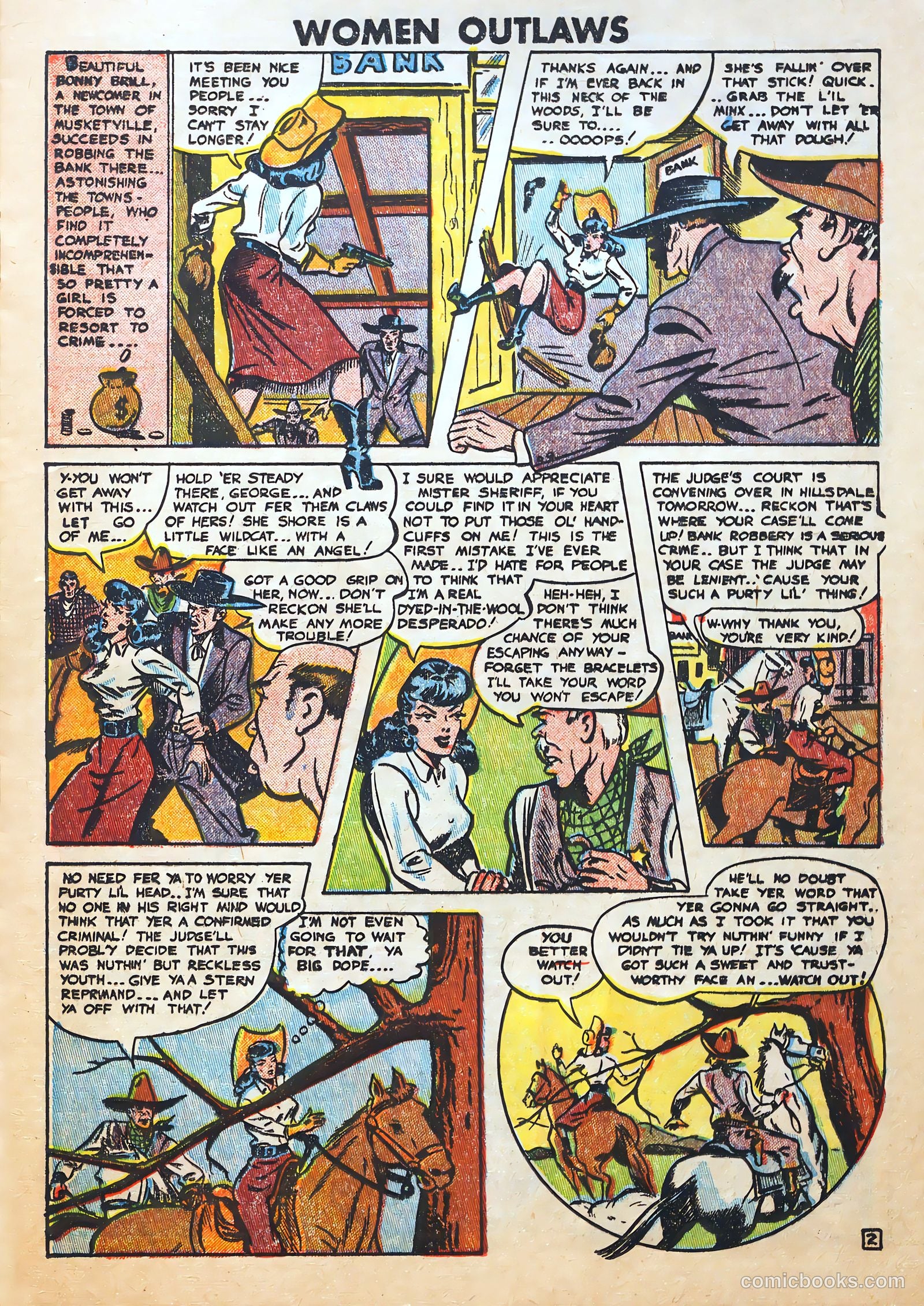 Women Outlaws #7 — page 13 of 36