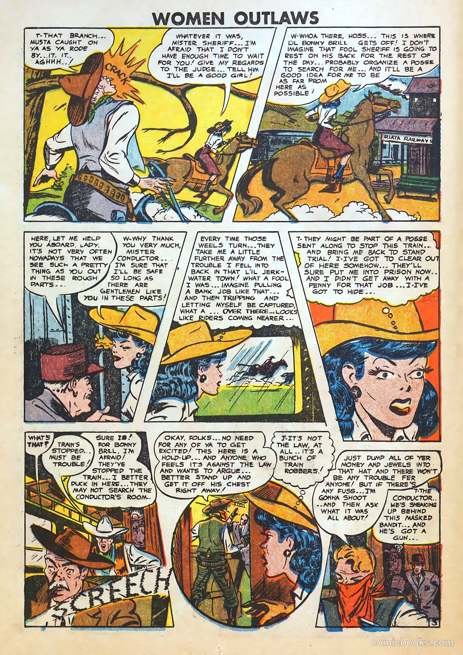 Women Outlaws #7 — page 14 of 36