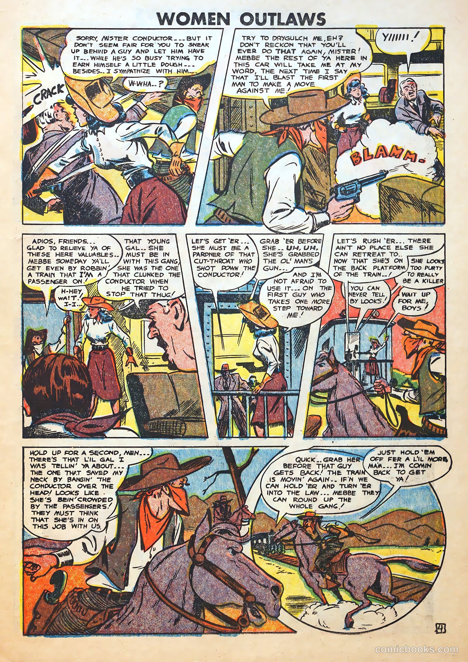 Women Outlaws #7 — page 15 of 36