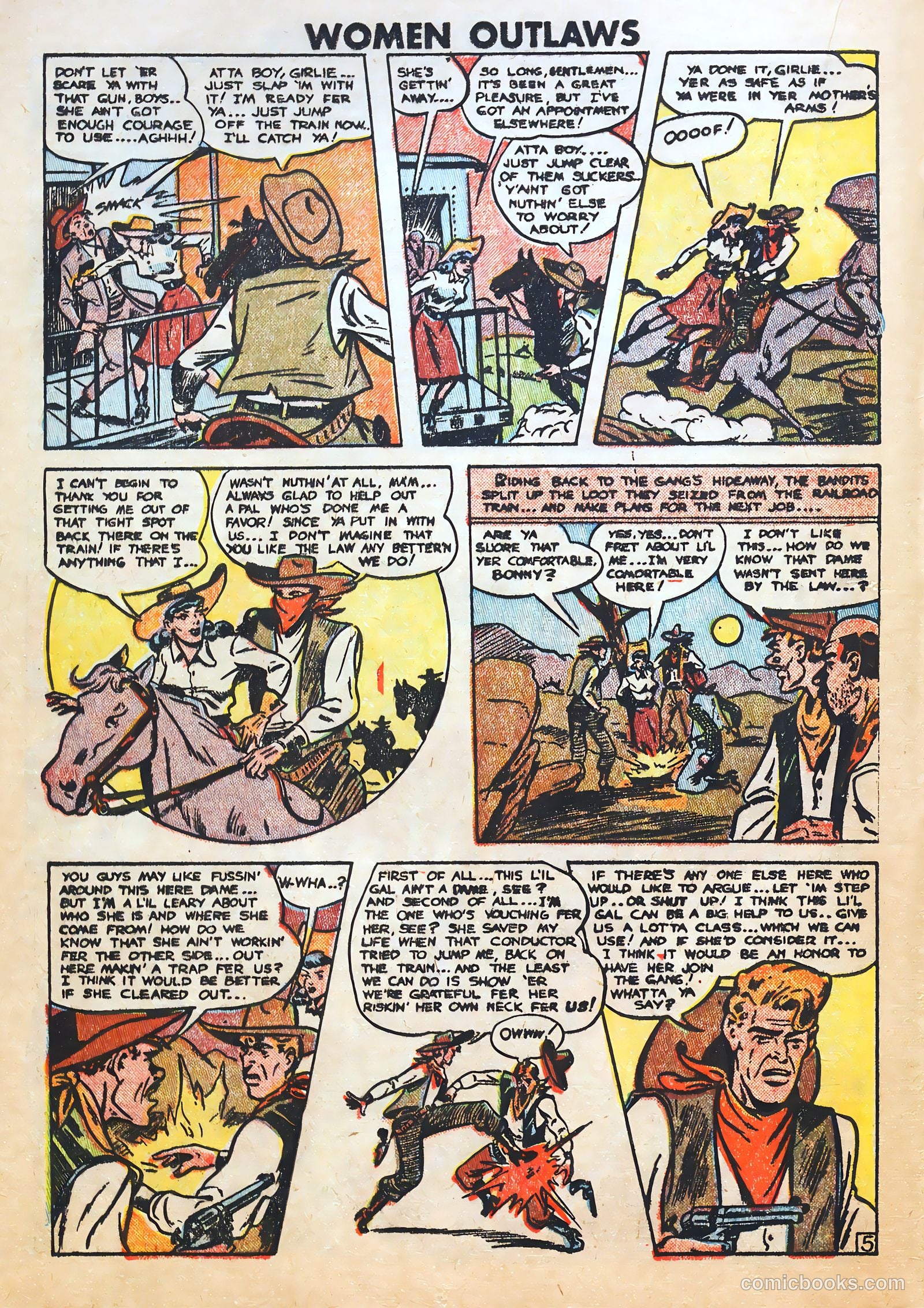 Women Outlaws #7 — page 16 of 36