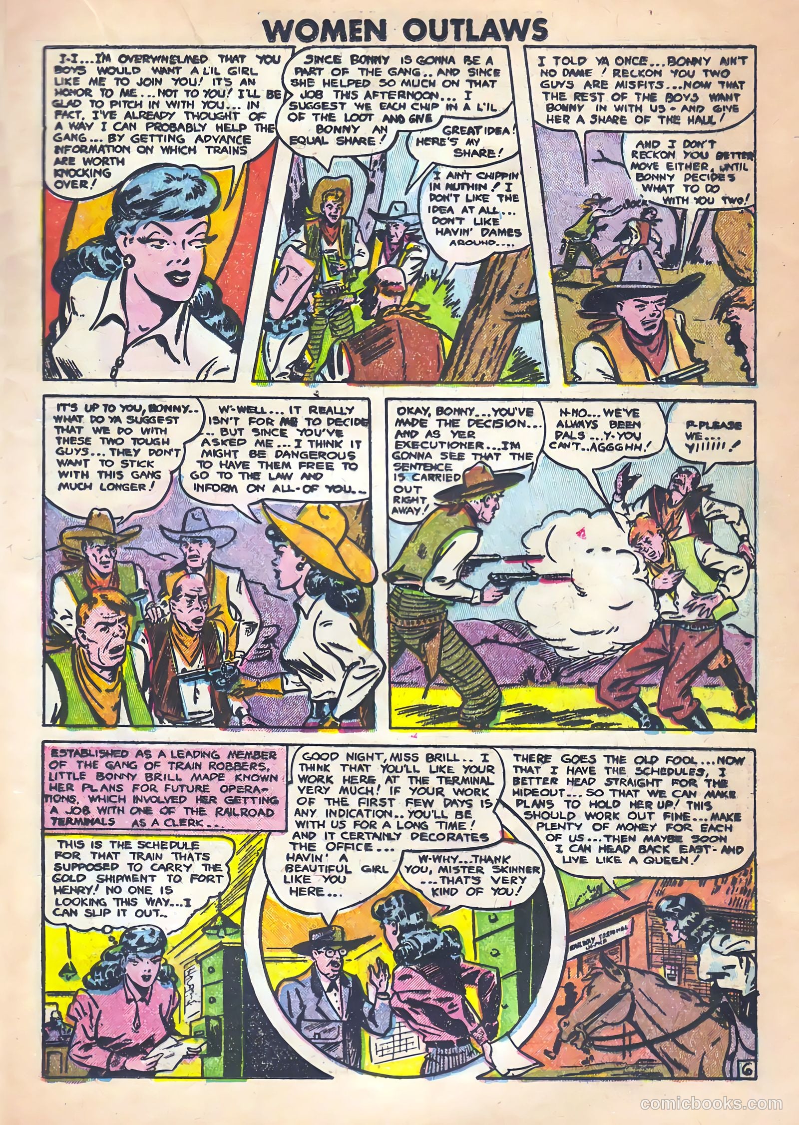 Women Outlaws #7 — page 17 of 36